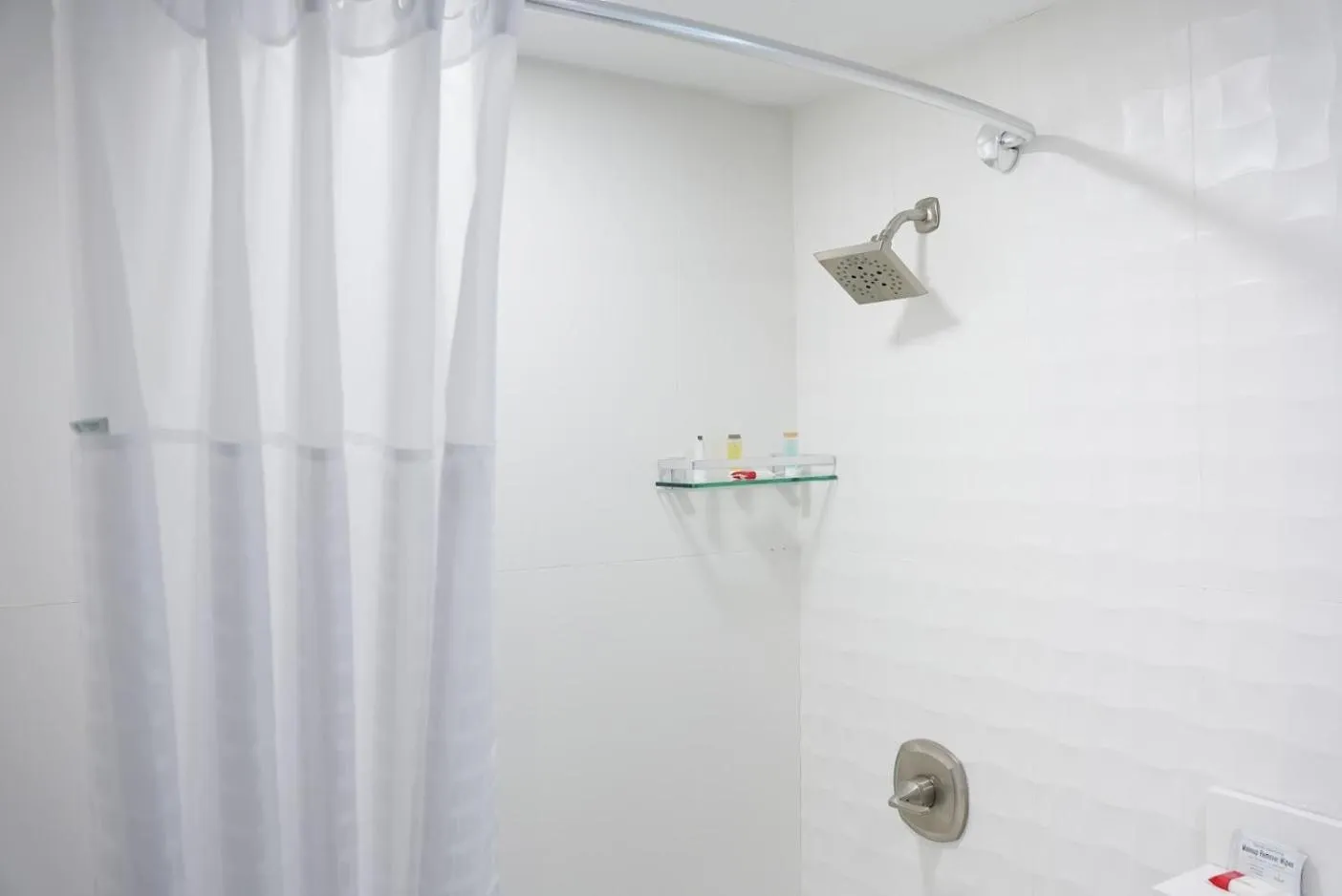 Shower in Wyndham DFW Airport