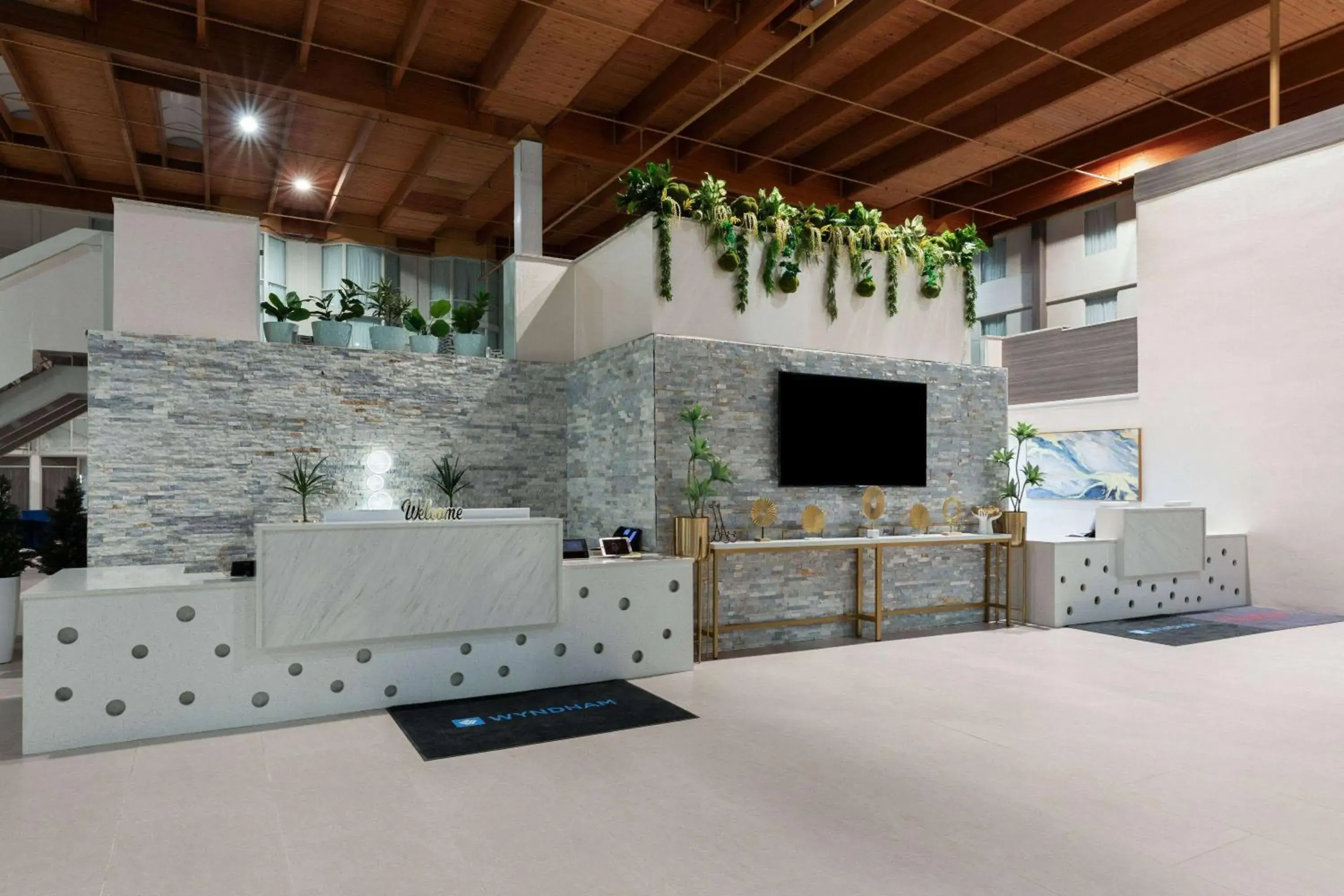 Lobby or reception in Wyndham DFW Airport Lobby or reception in Wyndham DFW Airport