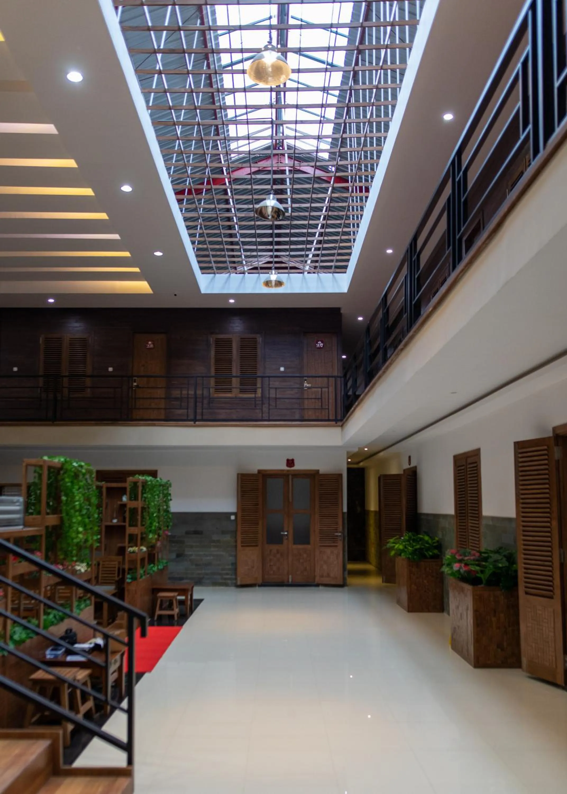 Lobby or reception in Baratha Hotel & Resto