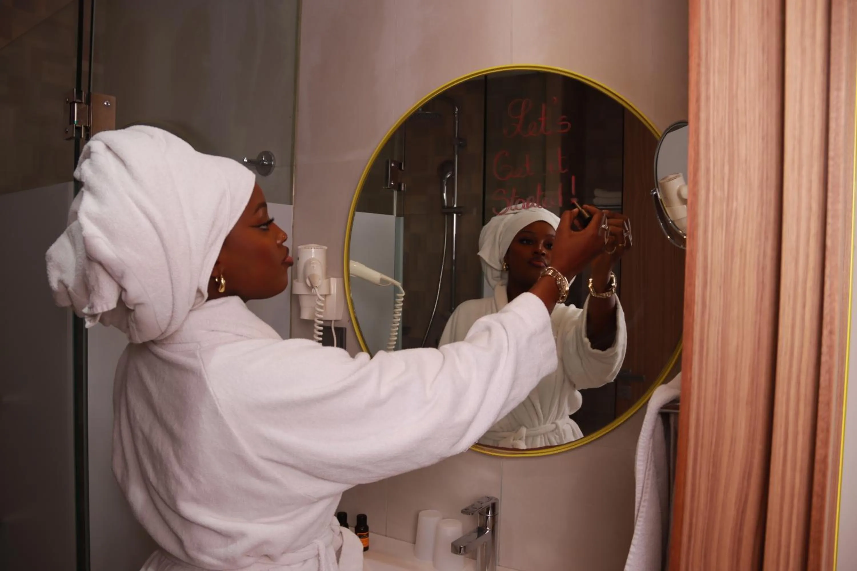 Bathroom in New Hotel Piscine Wellness & Spa