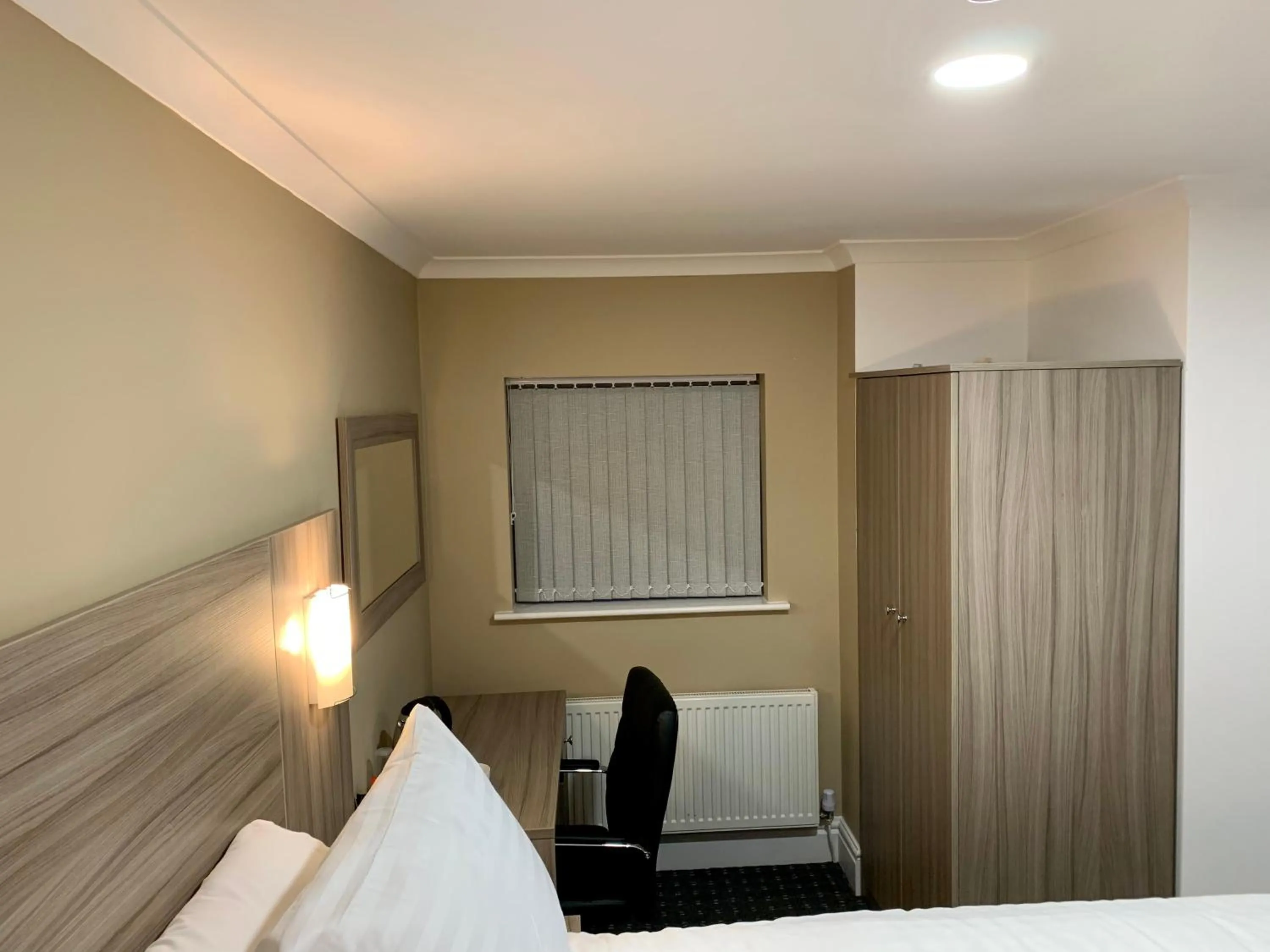 Bed in De Regency Style Hotel