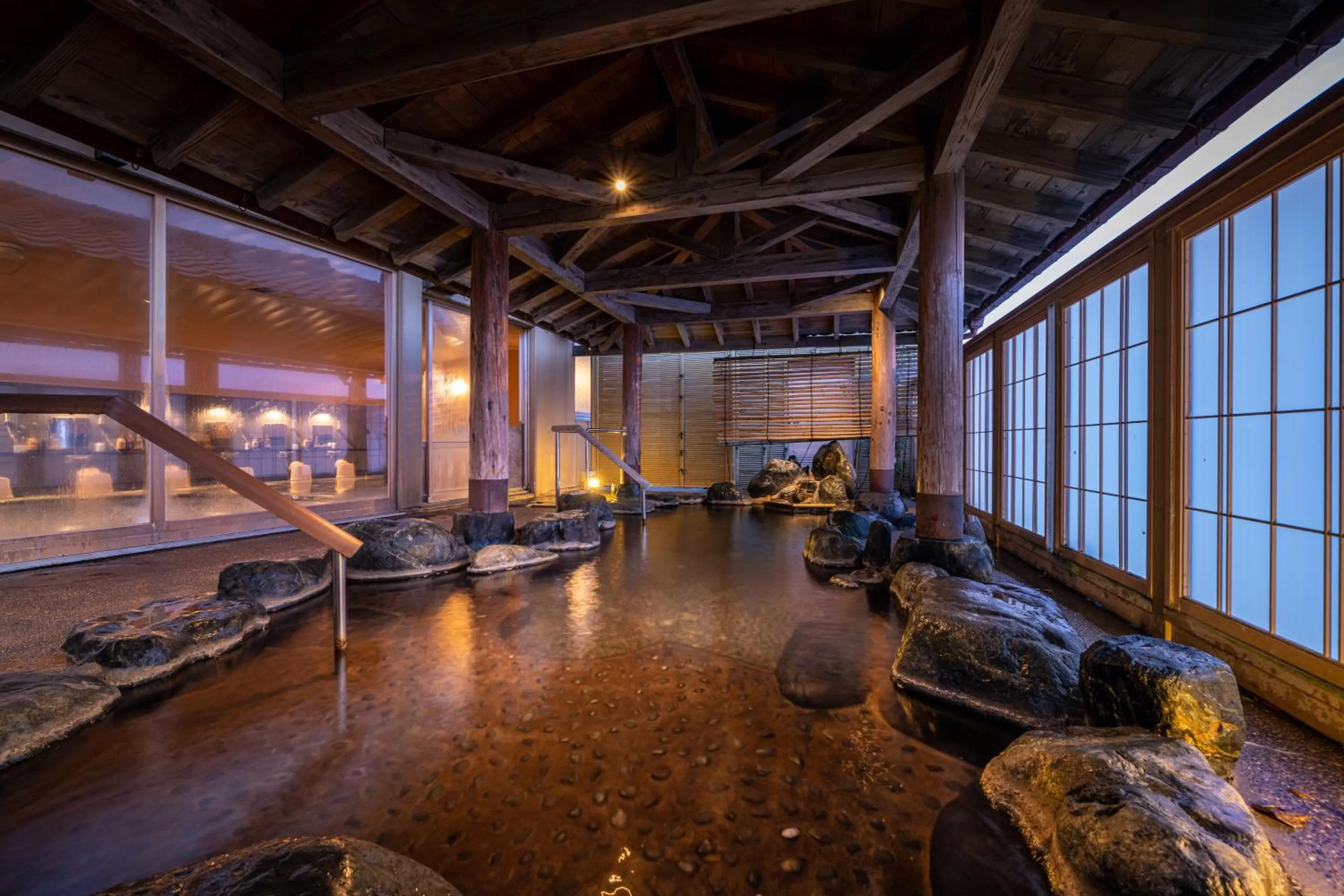 Hot Spring Bath in Ikkyu -Seaside Hotel-