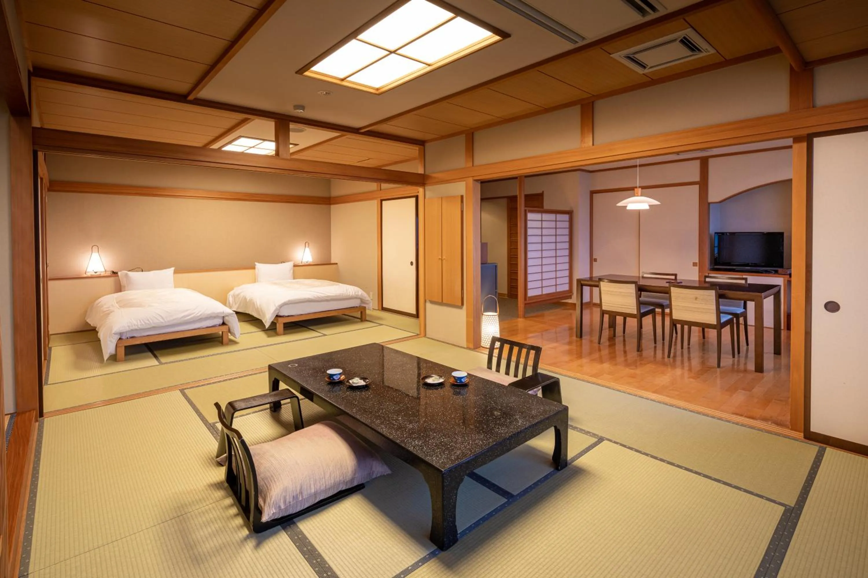 Bed in Ikkyu -Seaside Hotel-