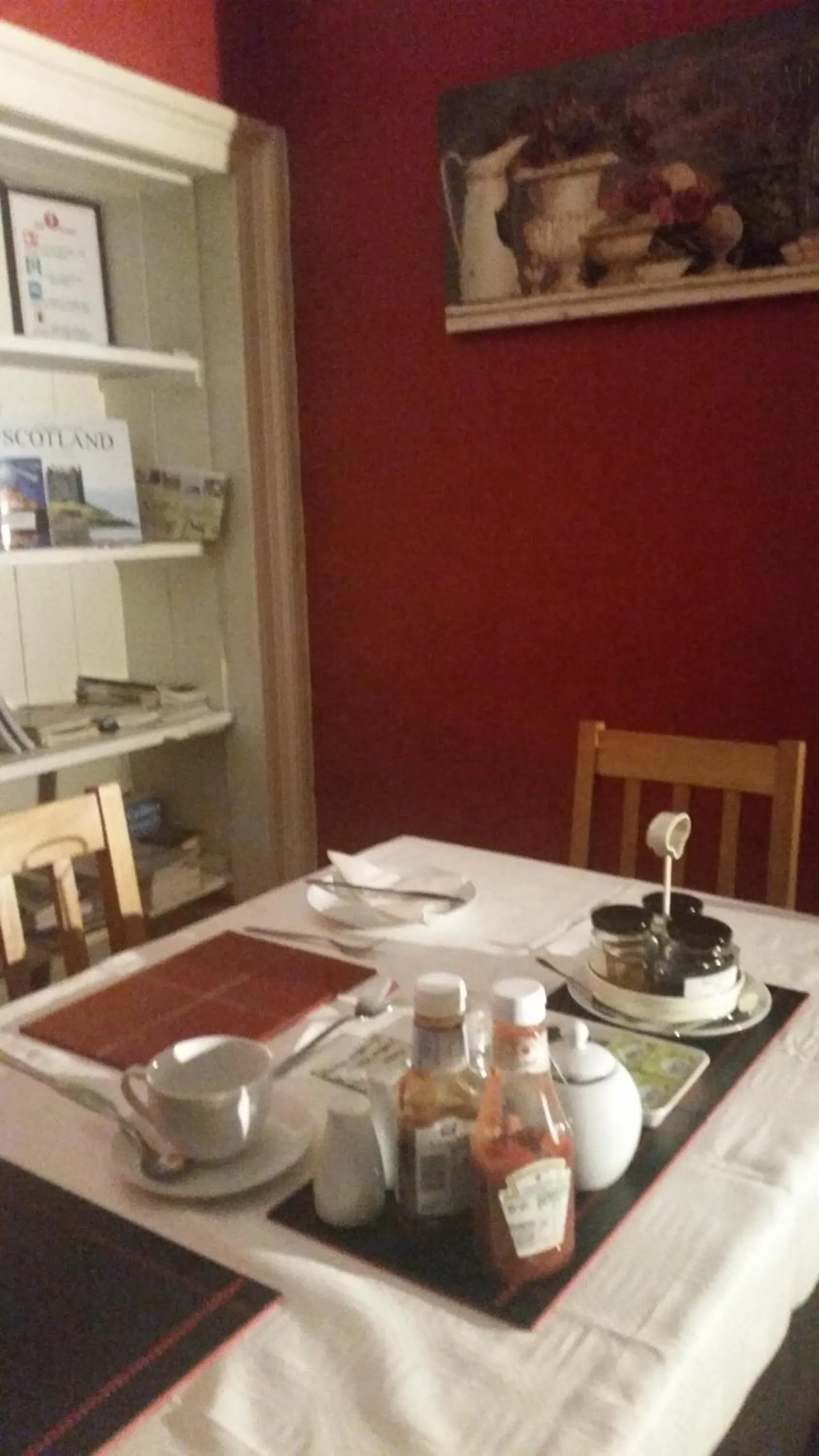 Food and drinks in Broomfield House Bed and Breakfast