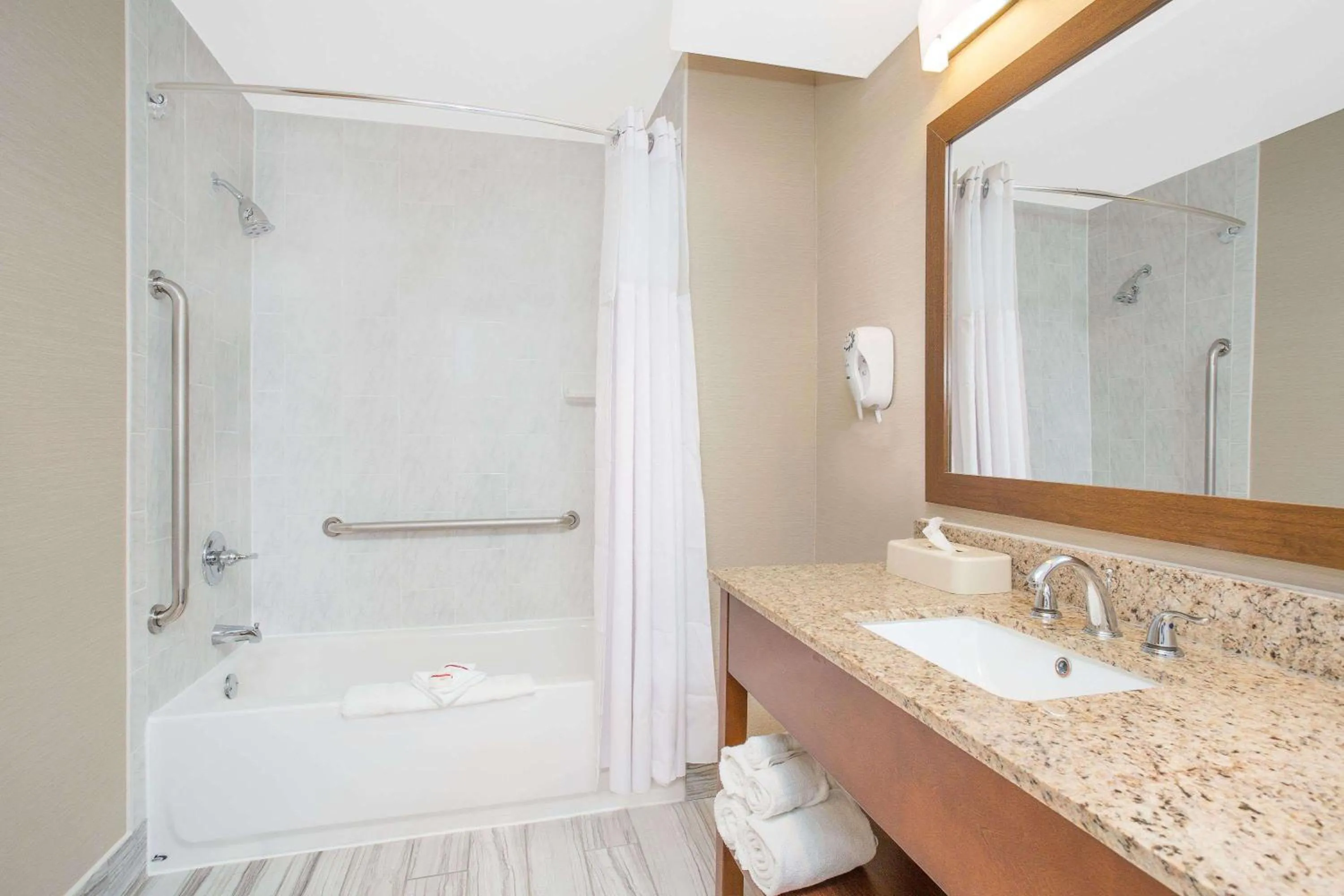 Bathroom in Ramada by Wyndham Denver International Airport