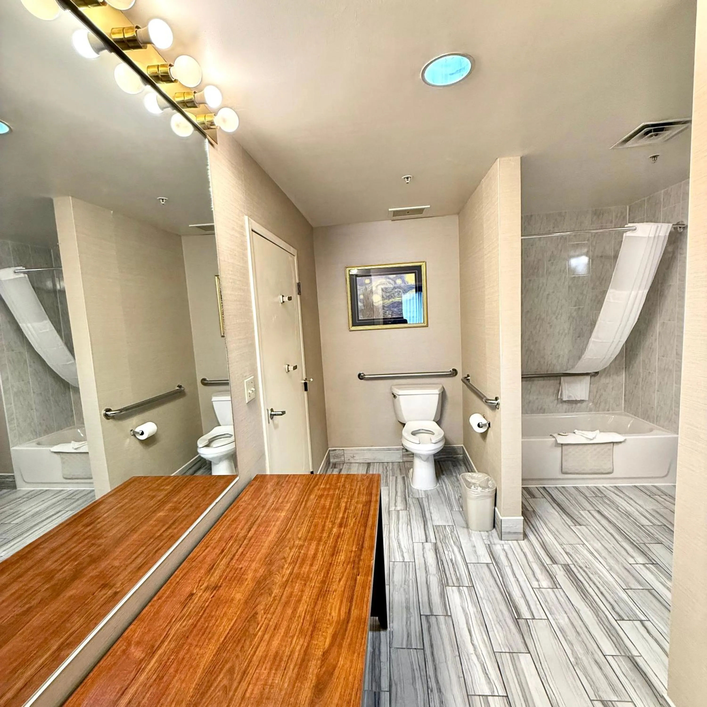 Toilet in Ramada by Wyndham Denver International Airport