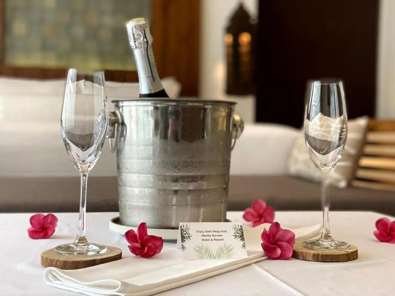 Drinks in Siemreap Vasinh Residence