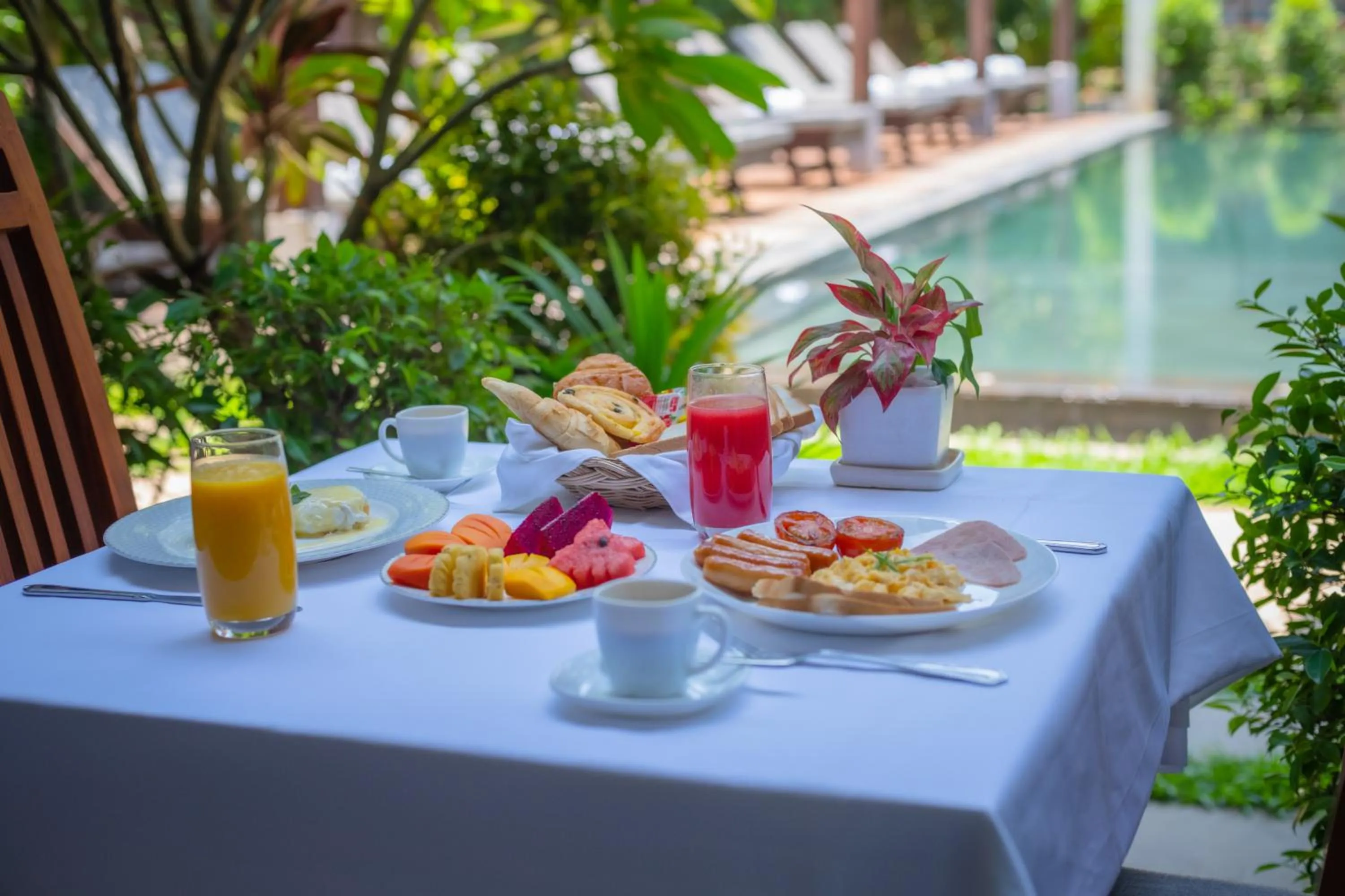 Breakfast in Siemreap Vasinh Residence