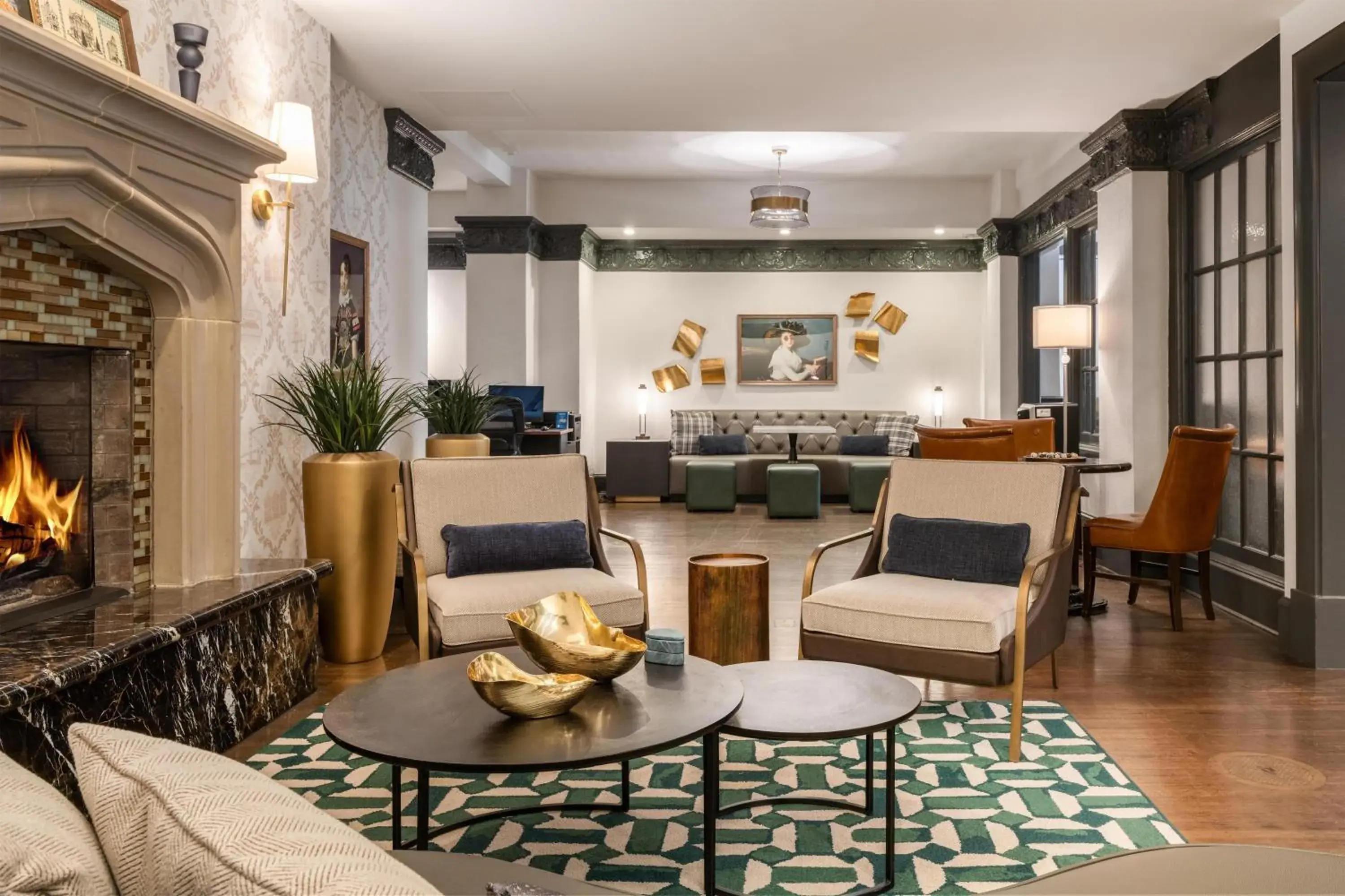 Lobby or reception in Cartwright Hotel Union Square - BW Premier Collection Lobby or reception in Cartwright Hotel Union Square - BW Premier Collection