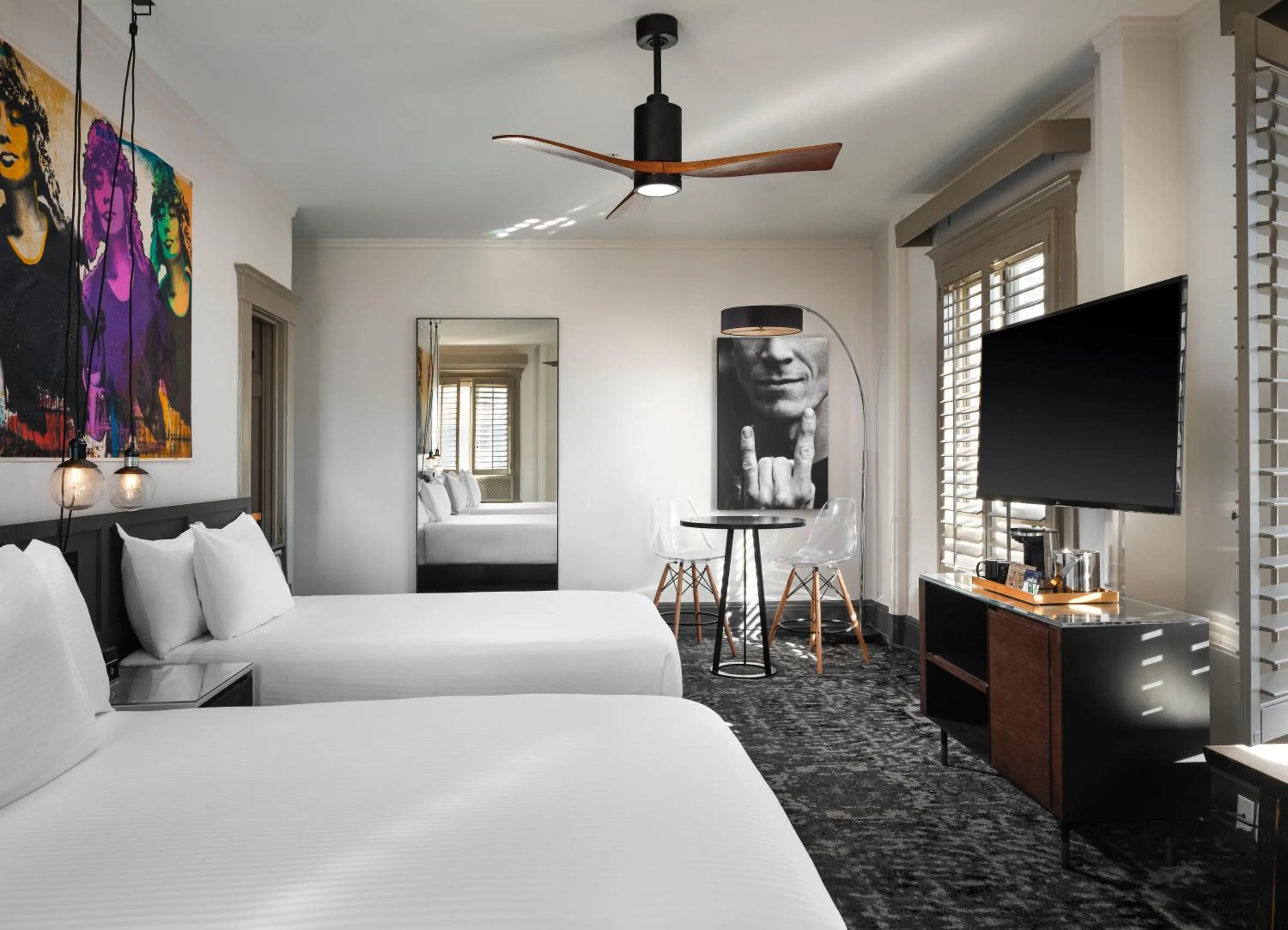 Bedroom, Bed in The Barnes San Francisco, Tapestry Collection by Hilton