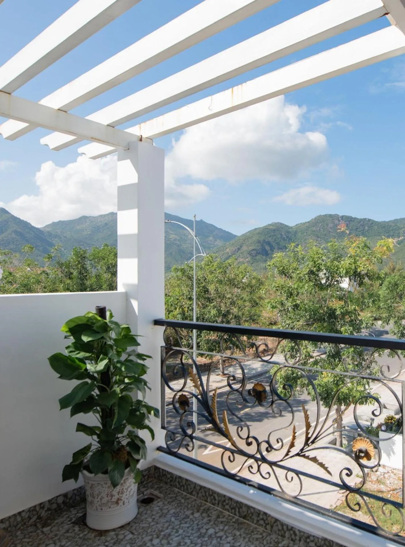 Balcony/Terrace in West Lake Hotel - Near Bai Dai Beach