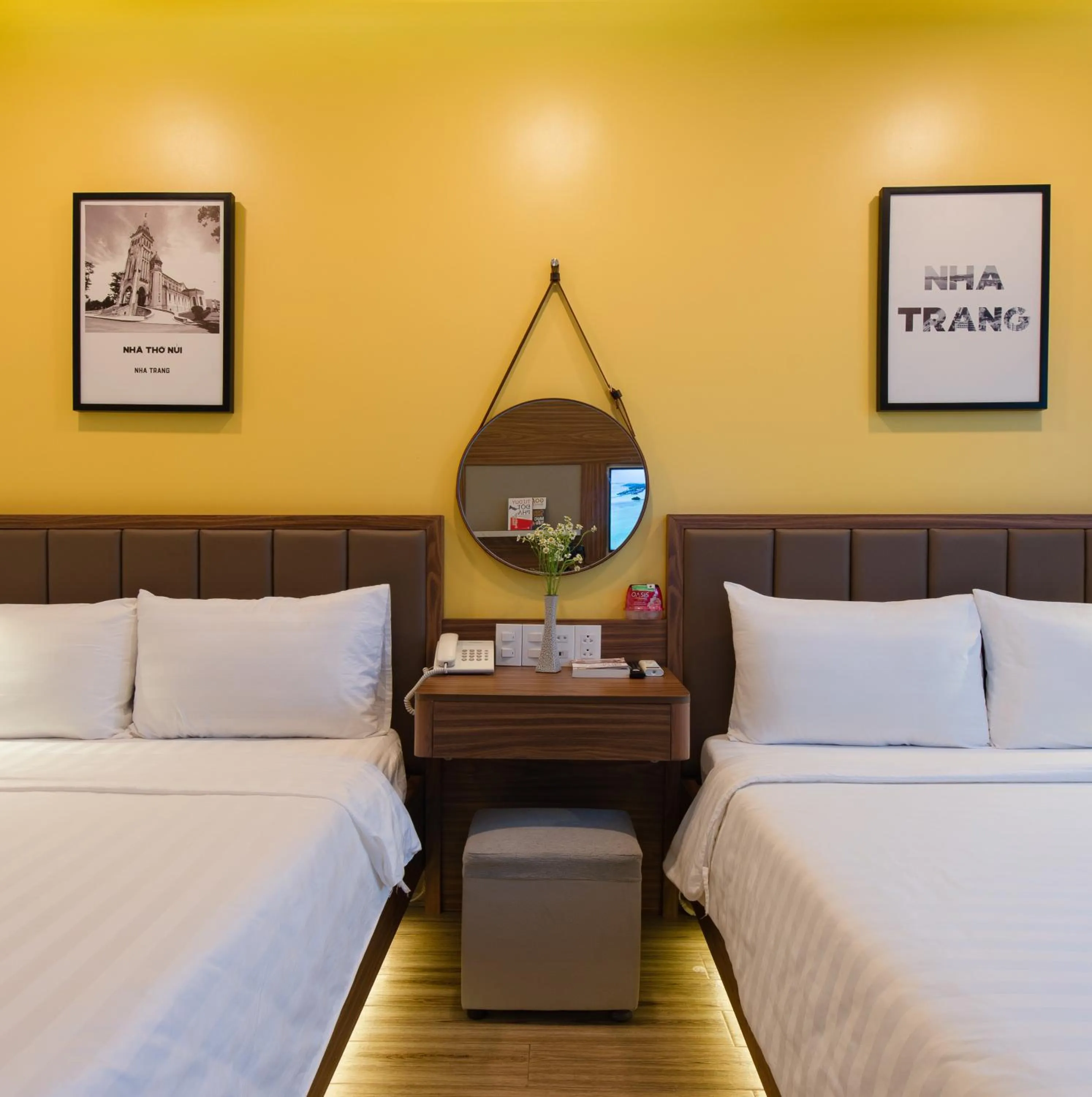 Bed in West Lake Hotel - Near Bai Dai Beach