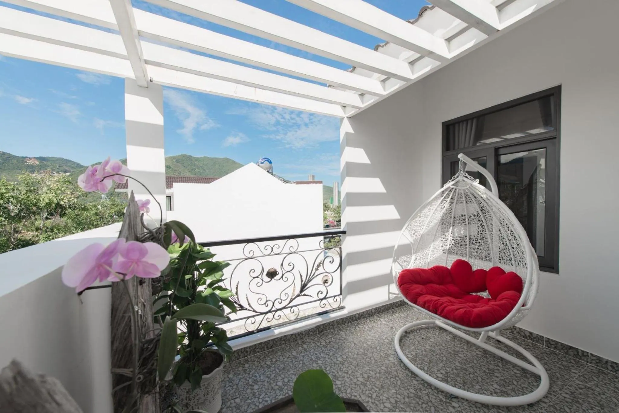Balcony/Terrace in West Lake Hotel - Near Bai Dai Beach