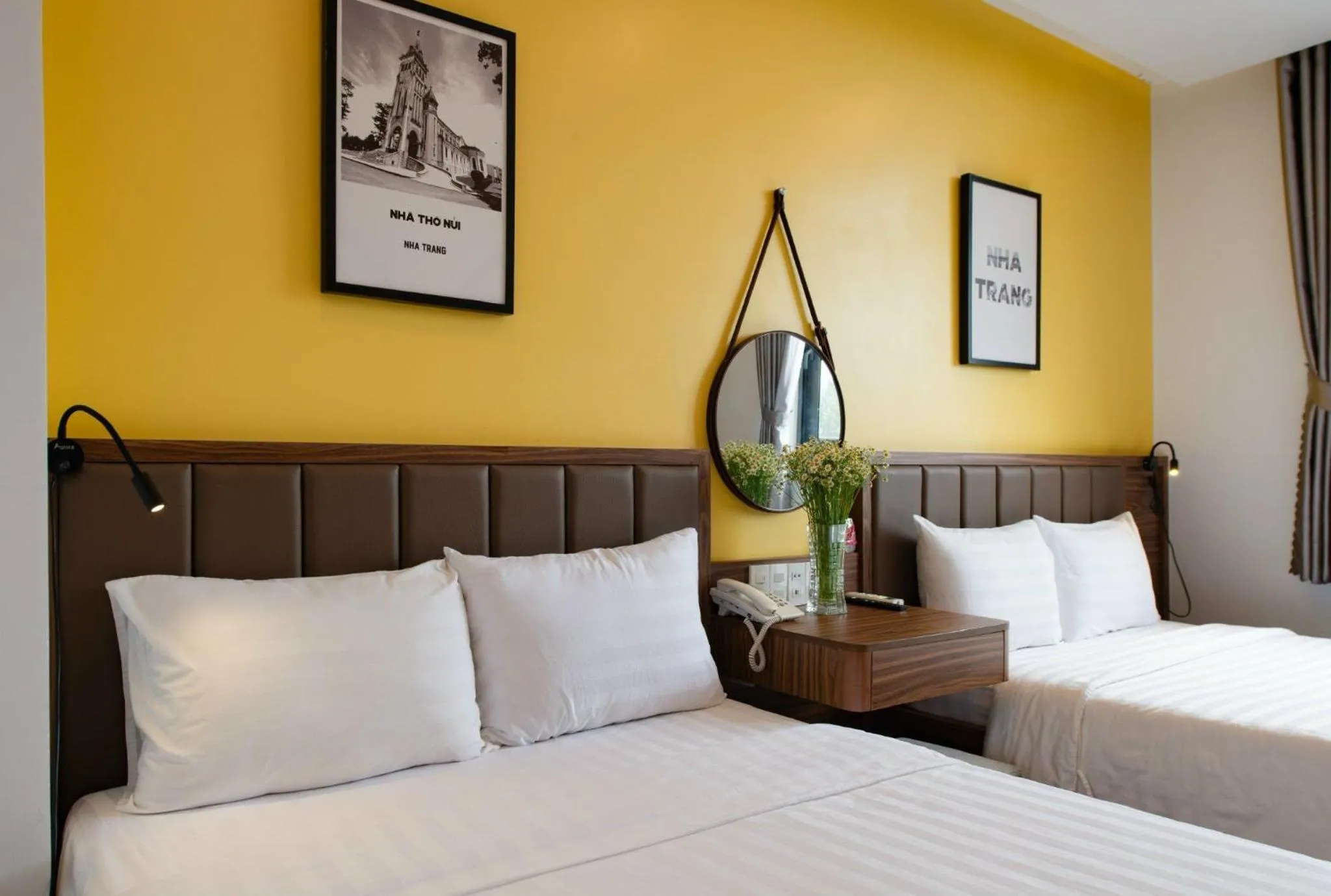 Bed in West Lake Hotel - Near Bai Dai Beach