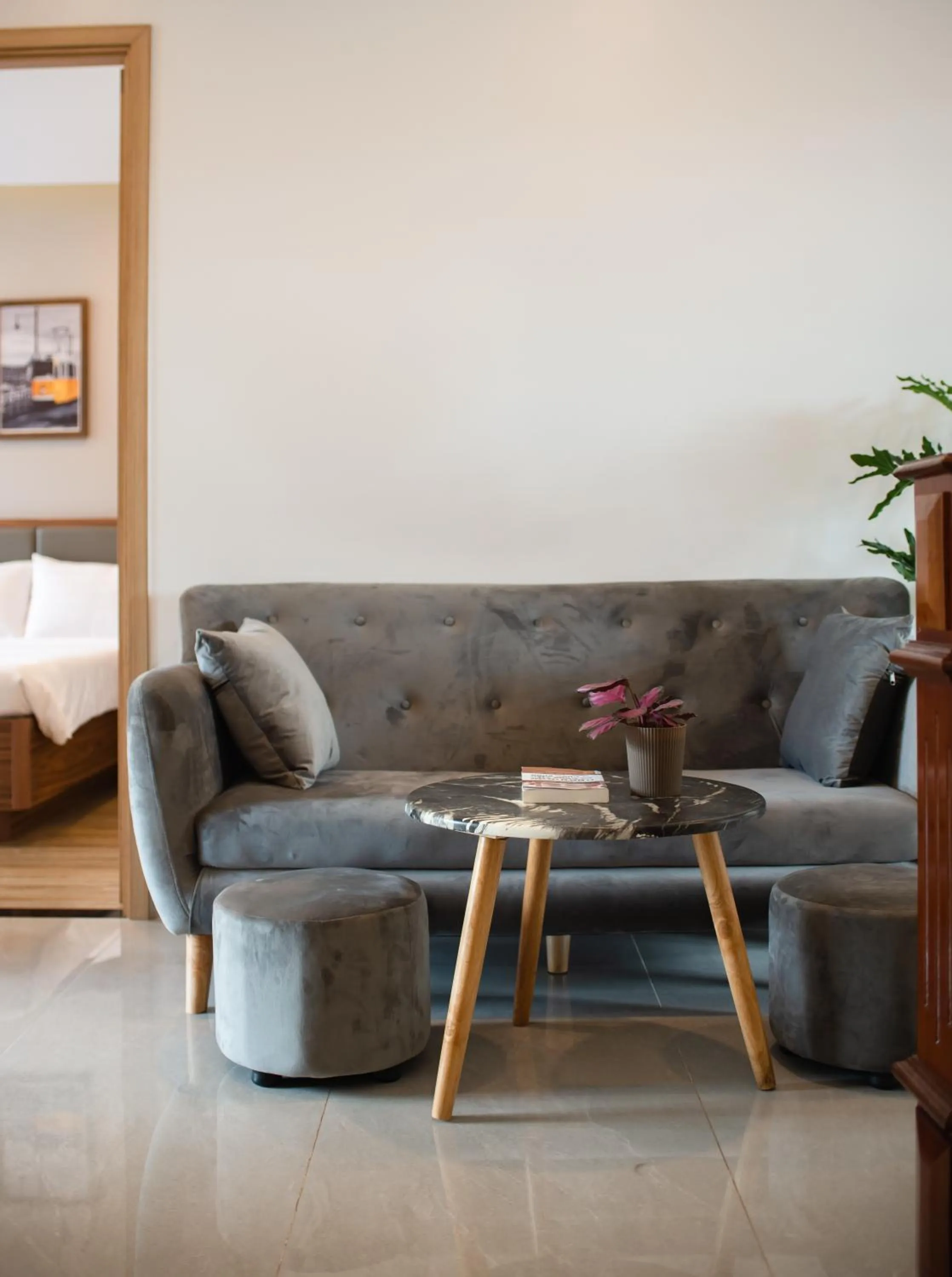 Decorative detail in West Lake Hotel - Near Bai Dai Beach