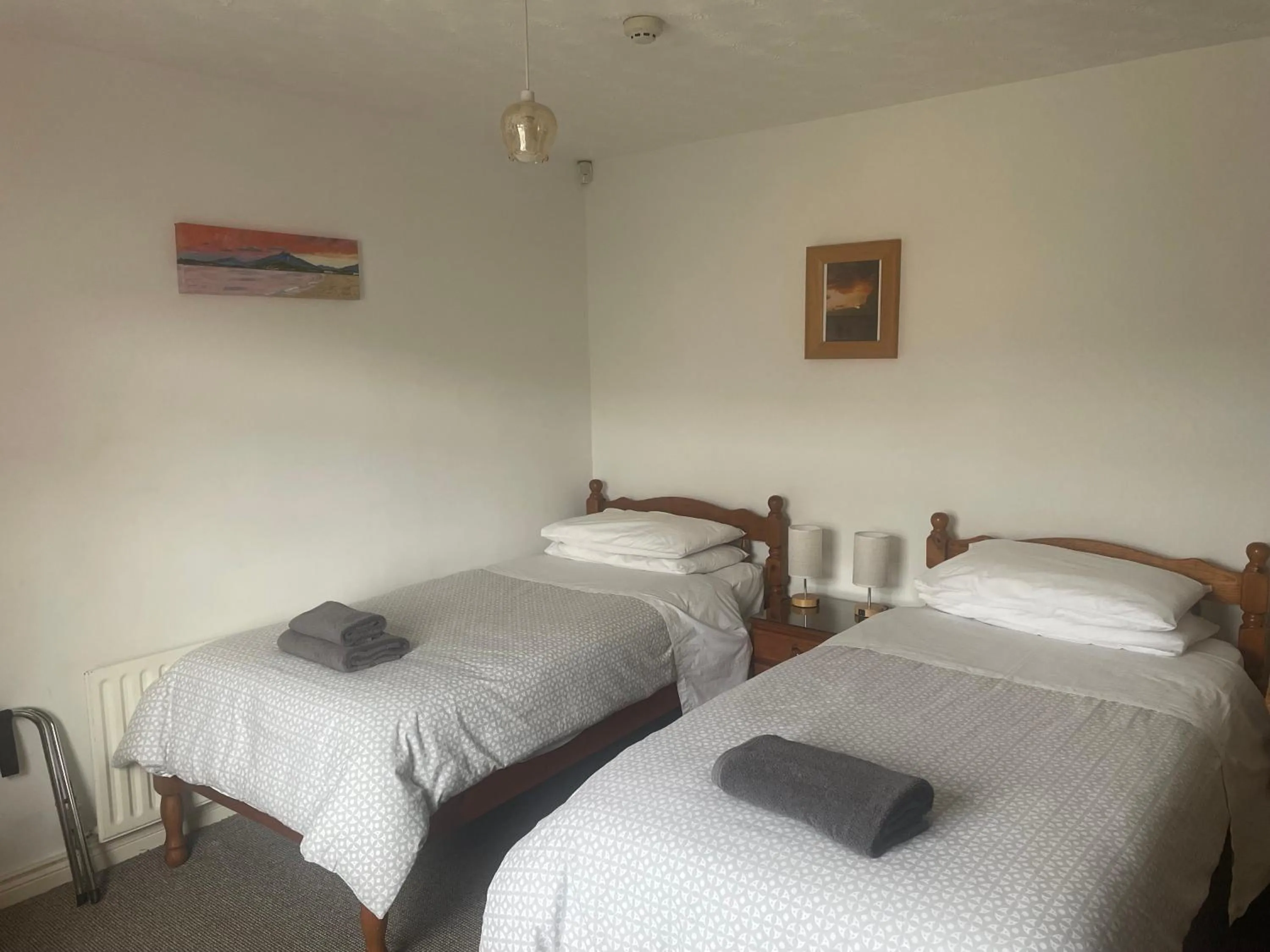 Bed in Carnside Guest House