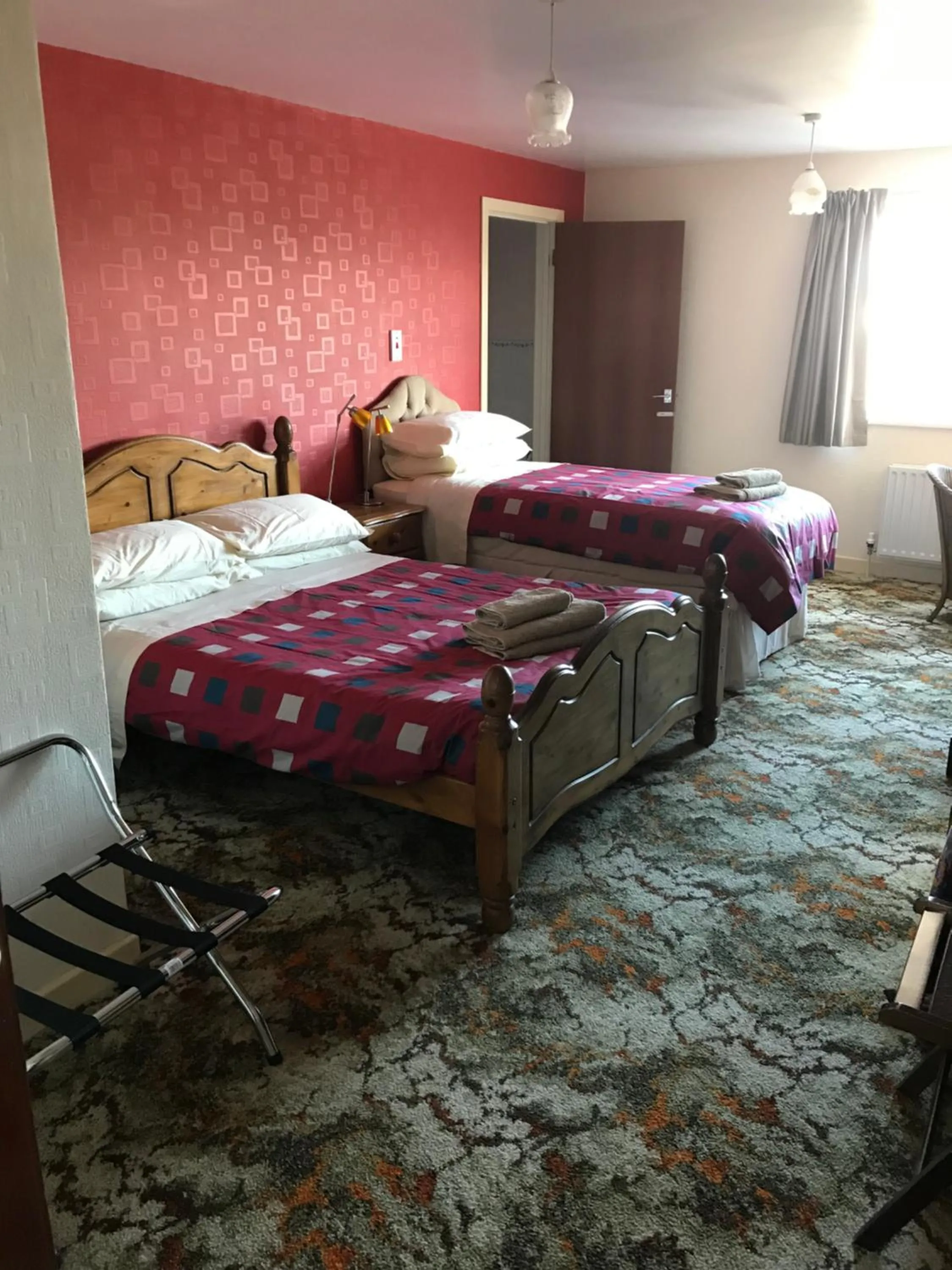 Bed in Carnside Guest House