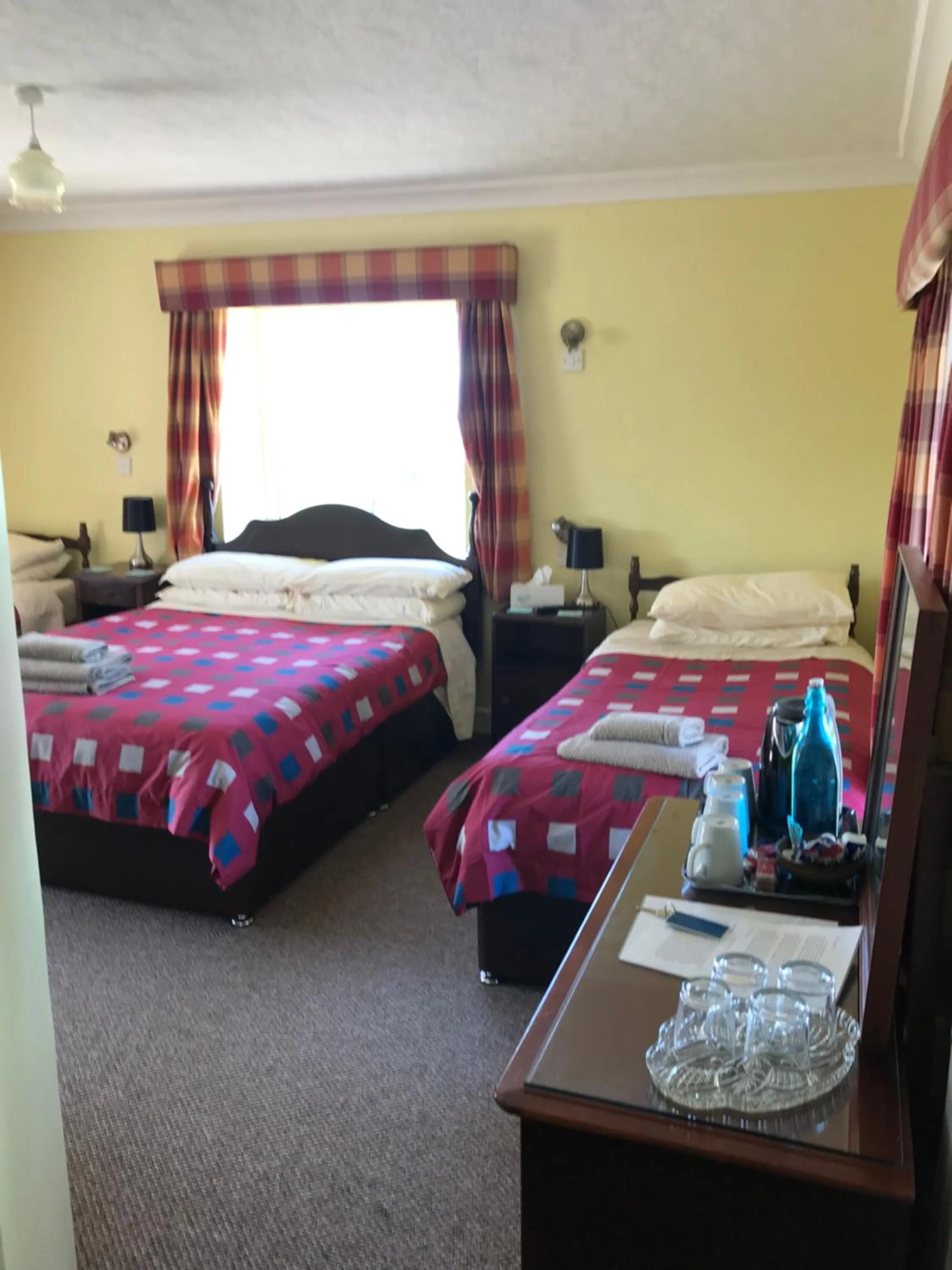 Bed in Carnside Guest House