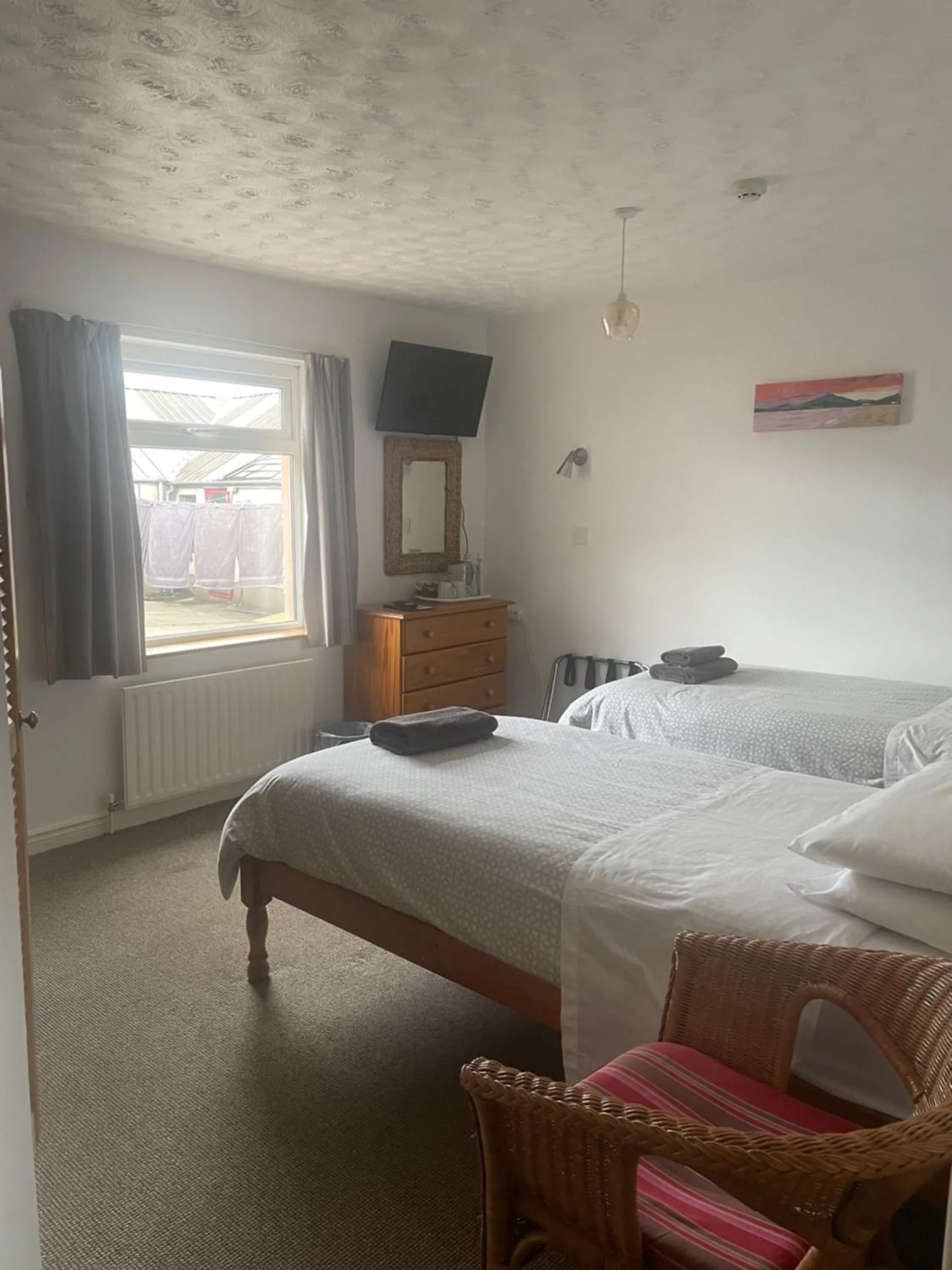Bed in Carnside Guest House
