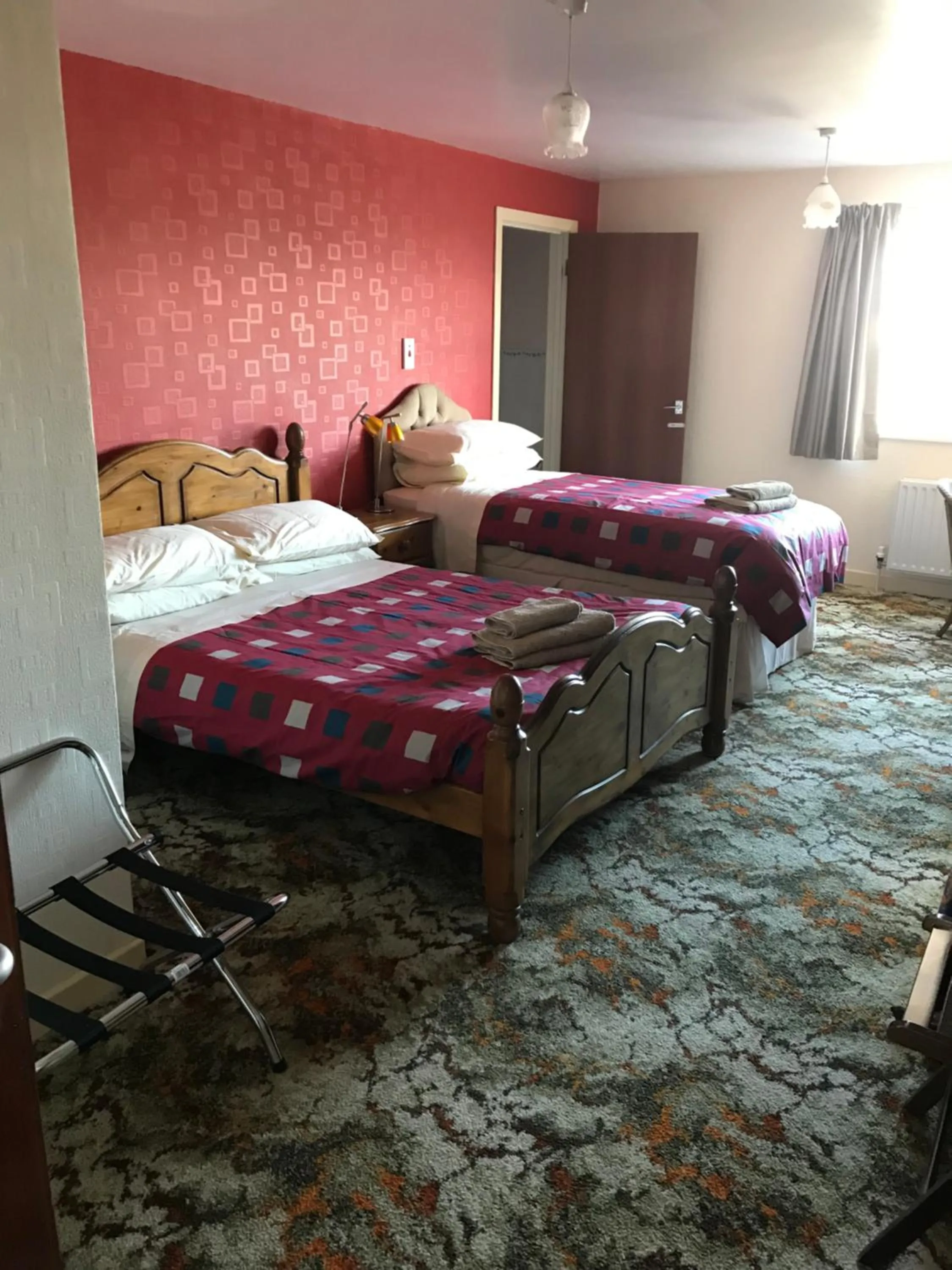 Bed in Carnside Guest House