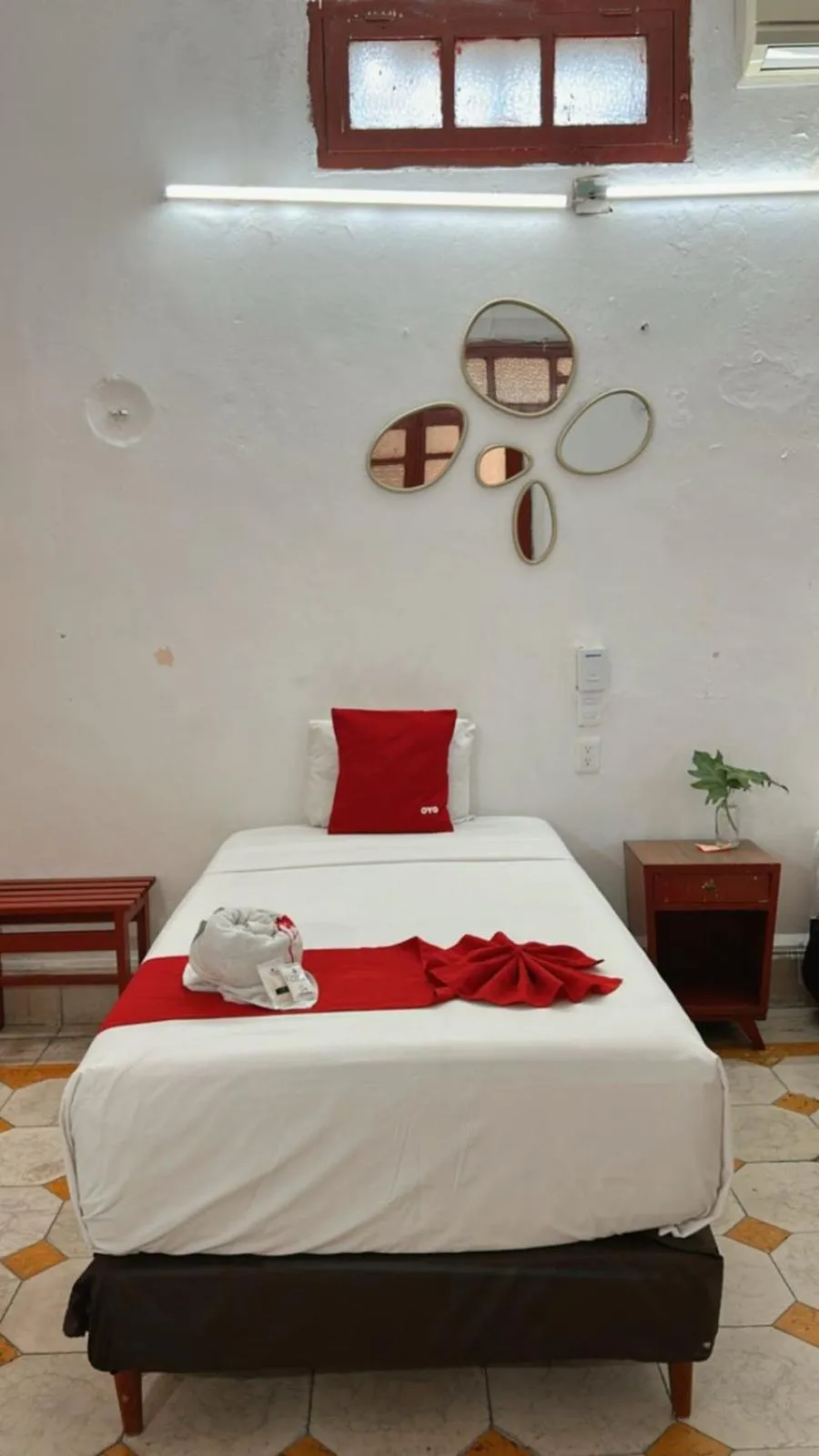 Bed in Hotel Margarita