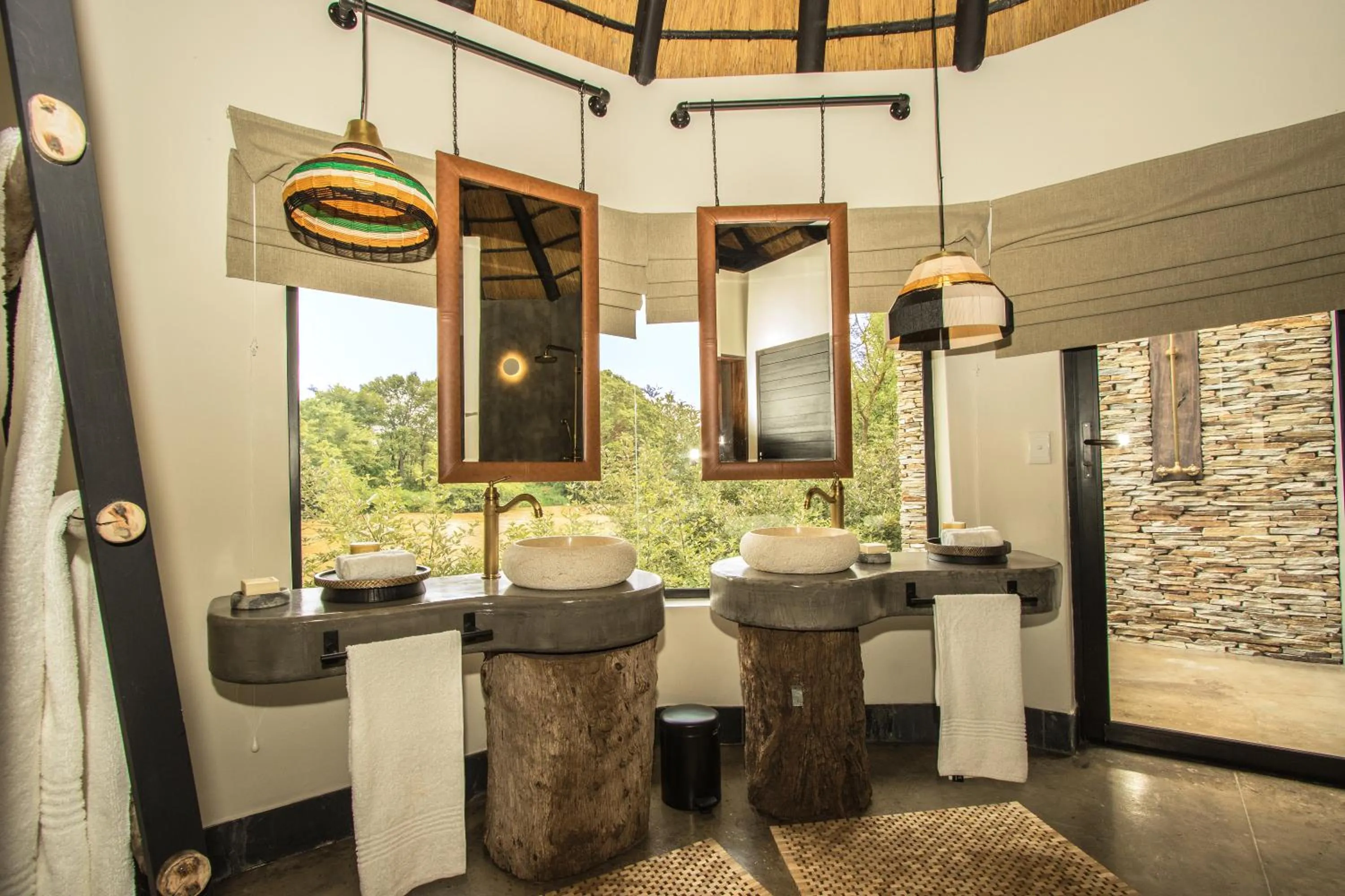 Bathroom in Abelana River Lodge