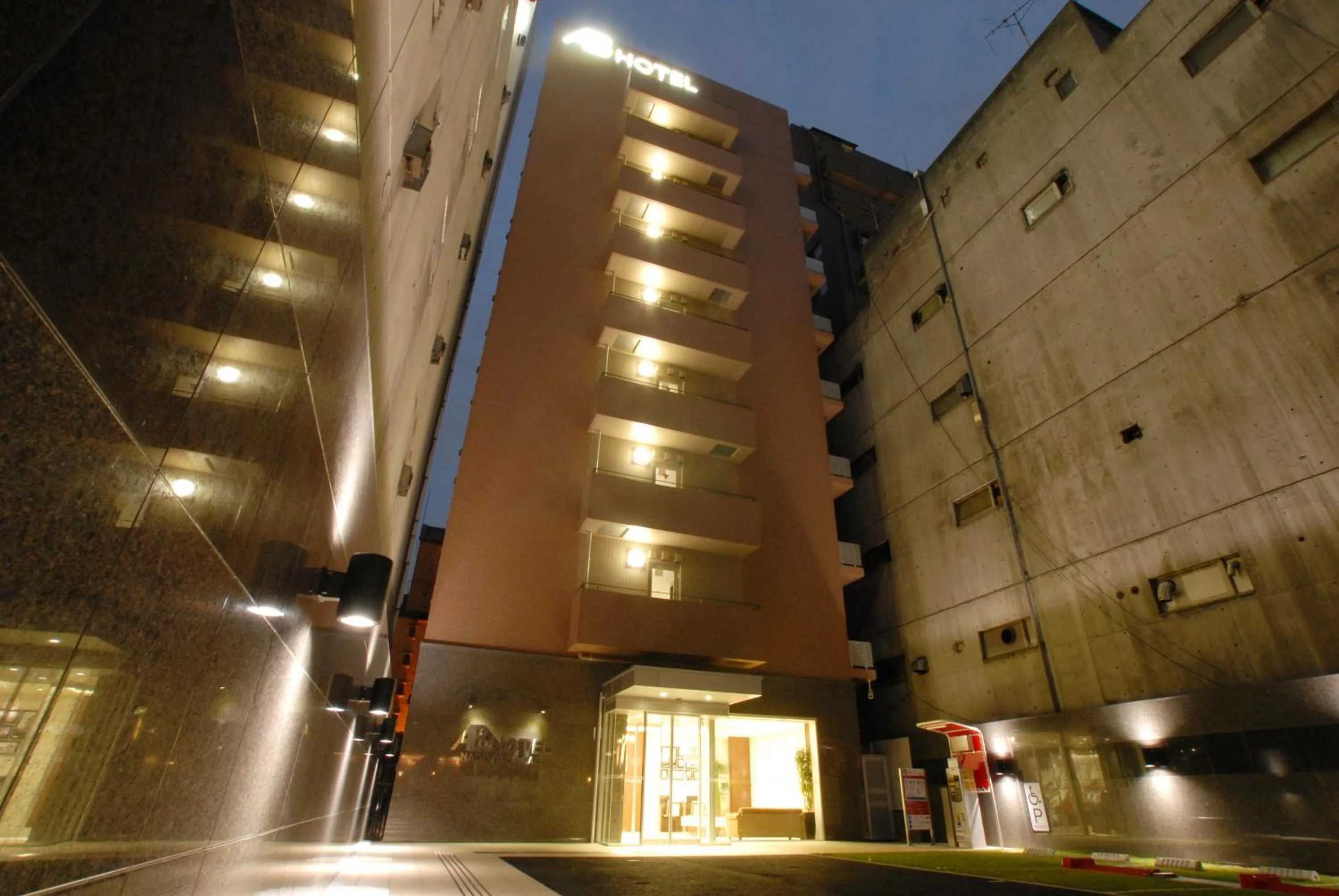 Property building in AB Hotel Nagoya Sakae