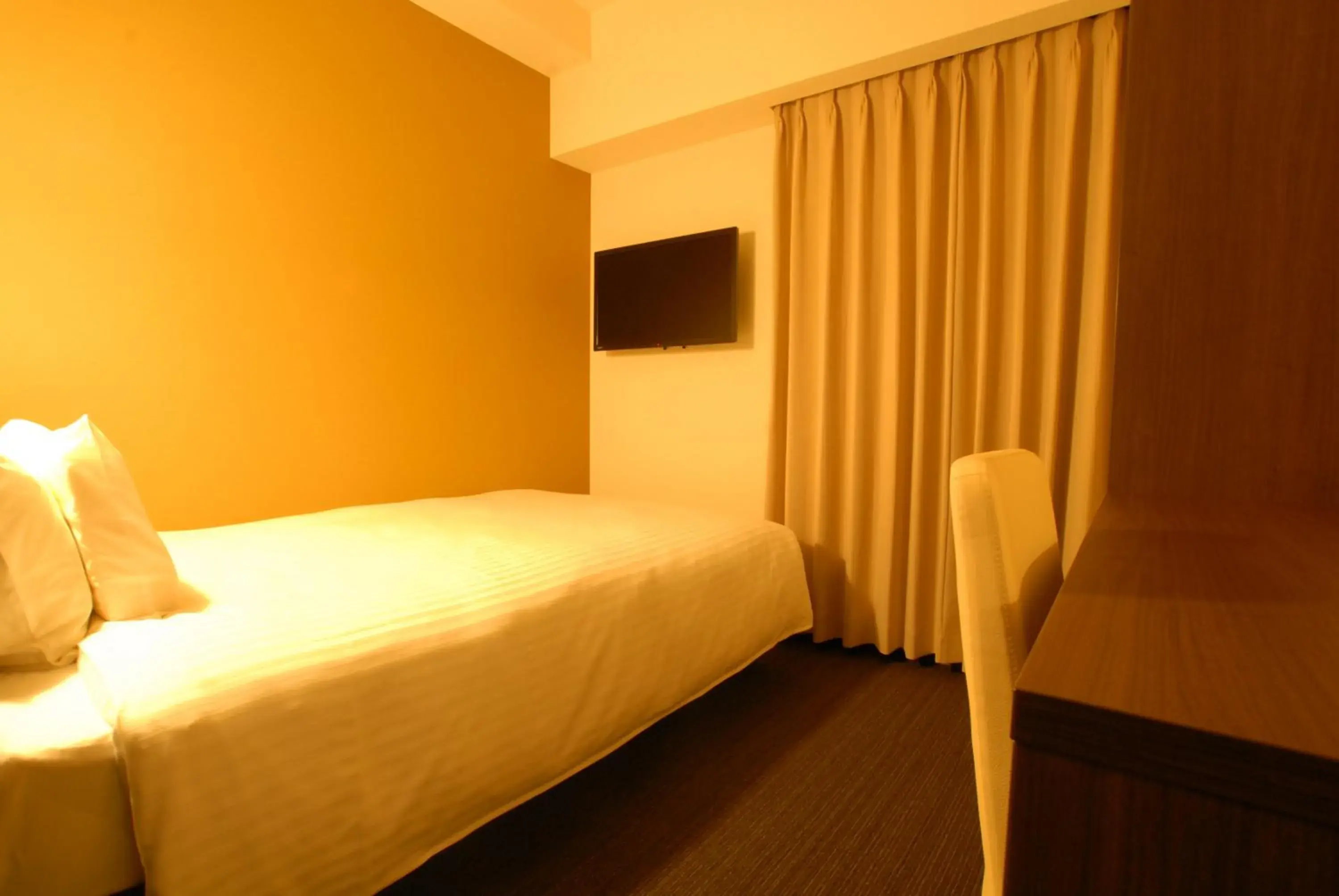 Bed in AB Hotel Toyohashi Bed in AB Hotel Toyohashi