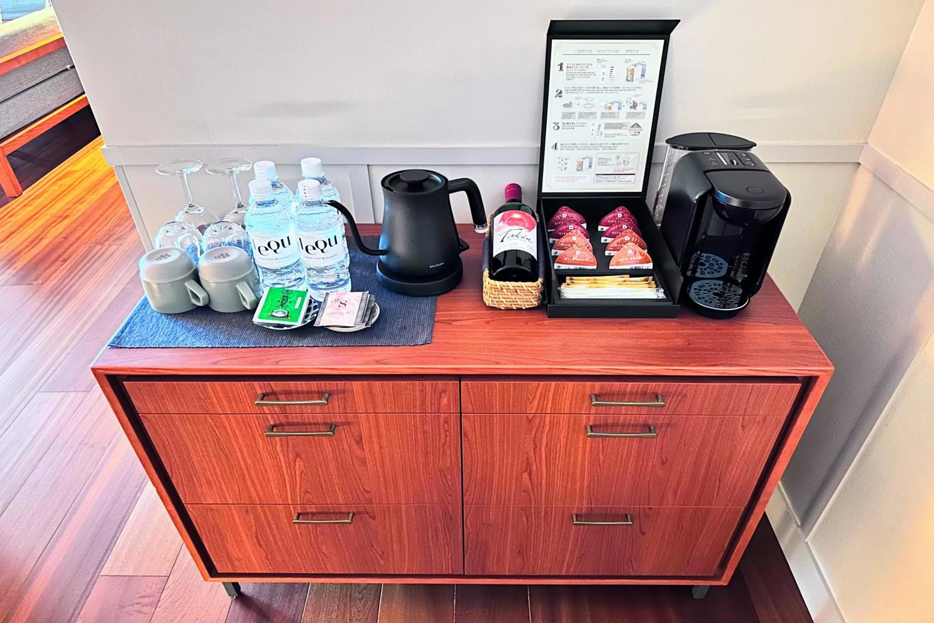 Coffee/tea facilities in Lequ Okinawa Chatan Spa ＆ Resort