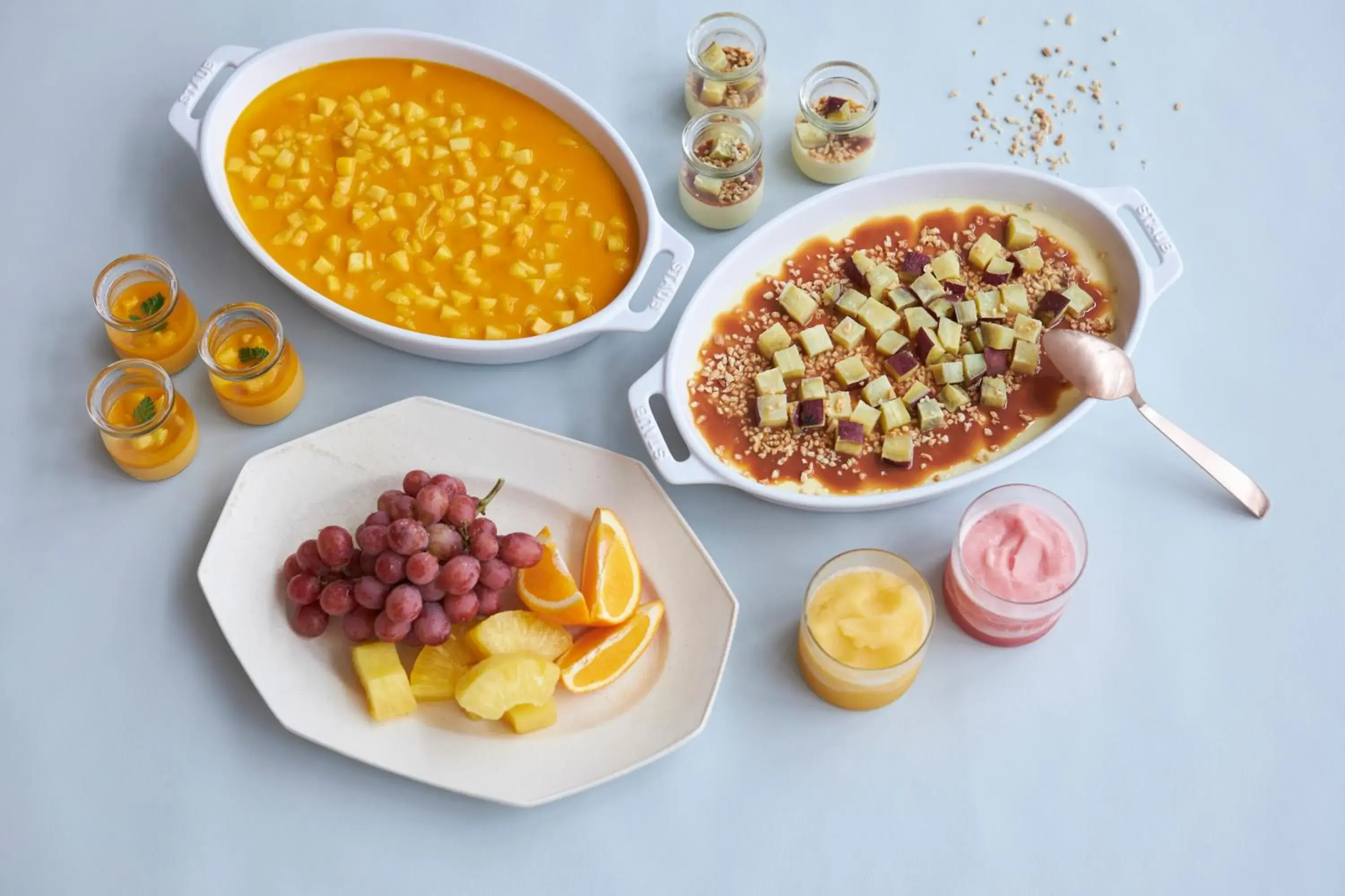 Buffet breakfast in Lequ Okinawa Chatan Spa & Resort Buffet breakfast in Lequ Okinawa Chatan Spa & Resort