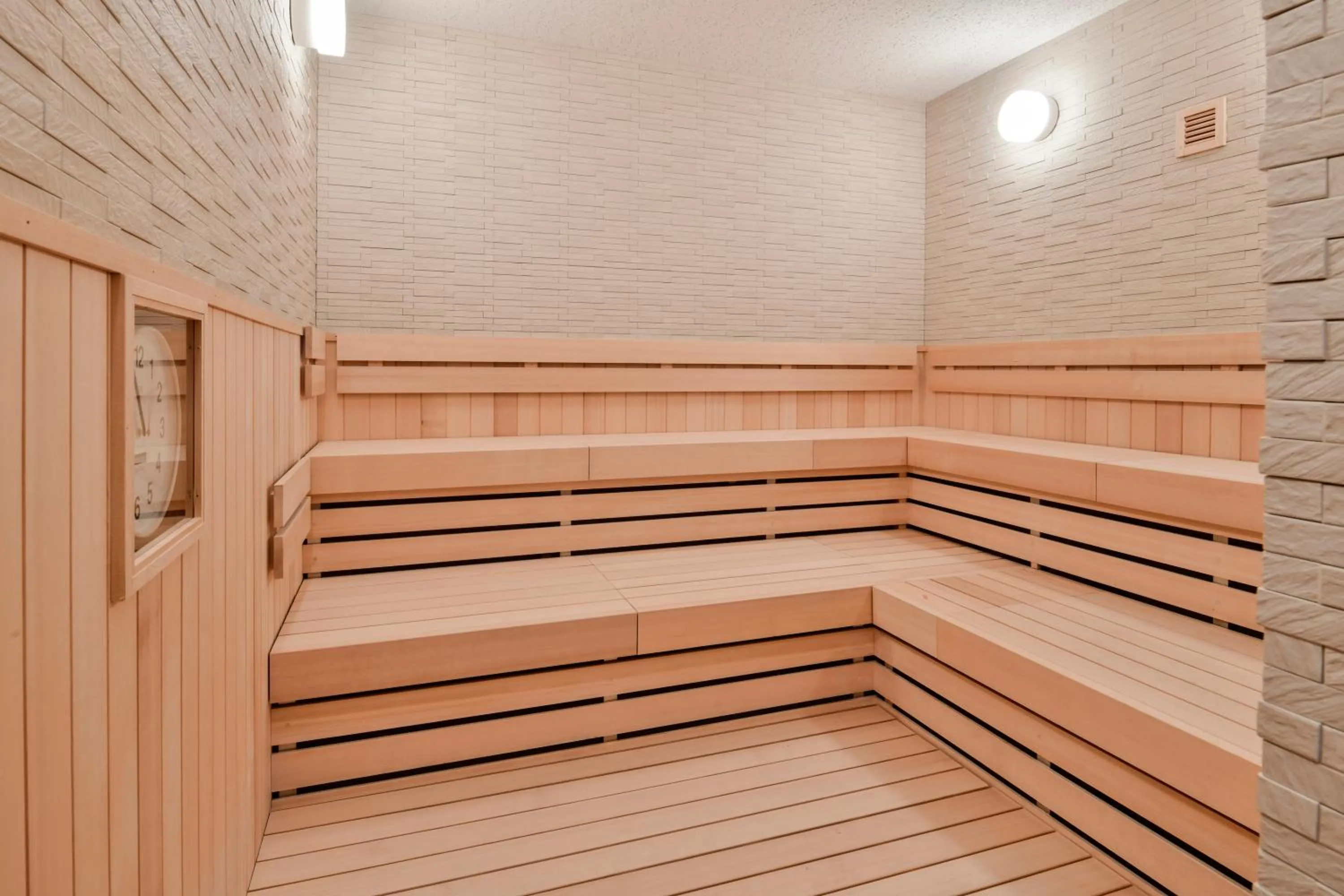 Sauna in Lequ Okinawa Chatan Spa ＆ Resort