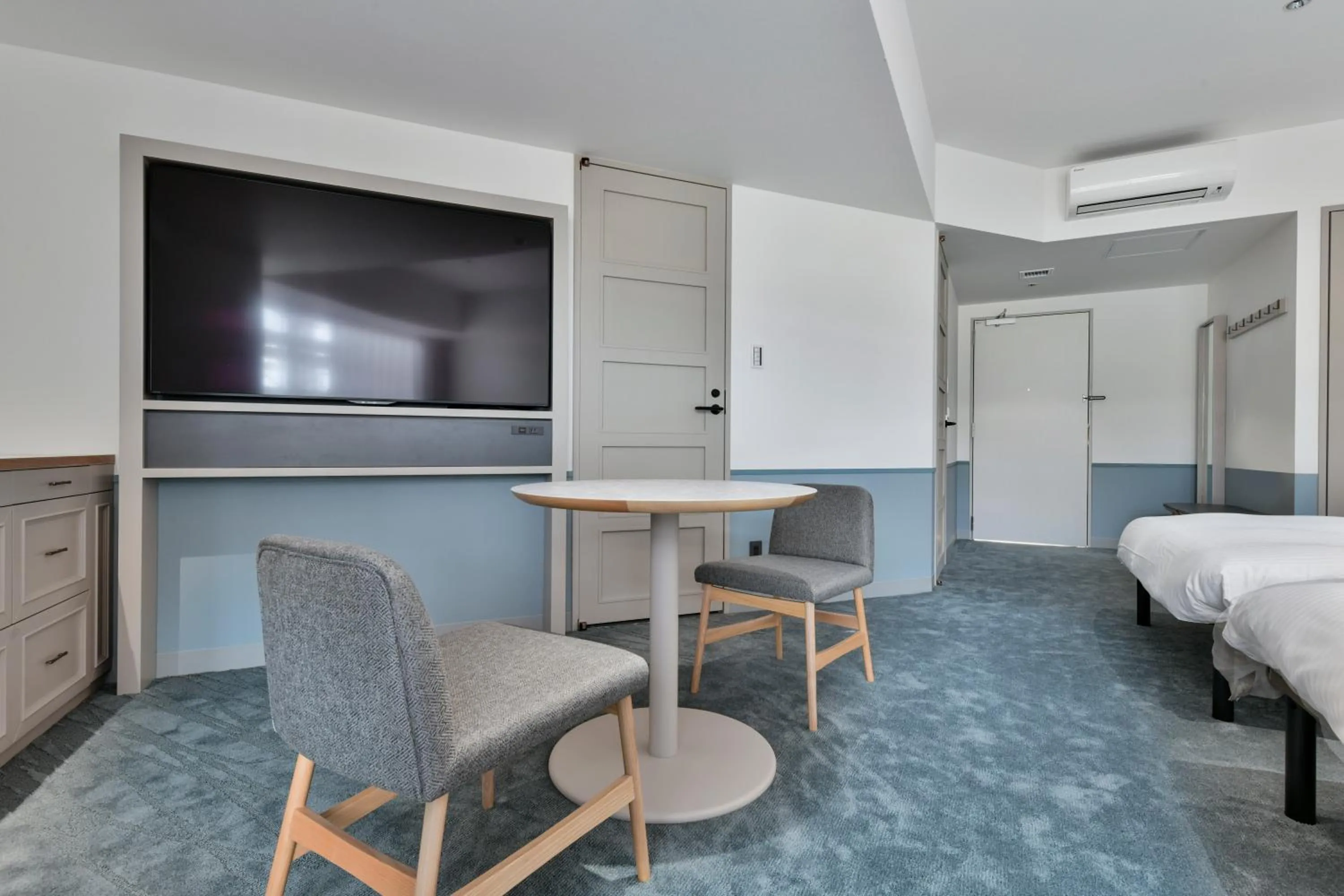 TV and multimedia, Bed in Lequ Okinawa Chatan Spa ＆ Resort