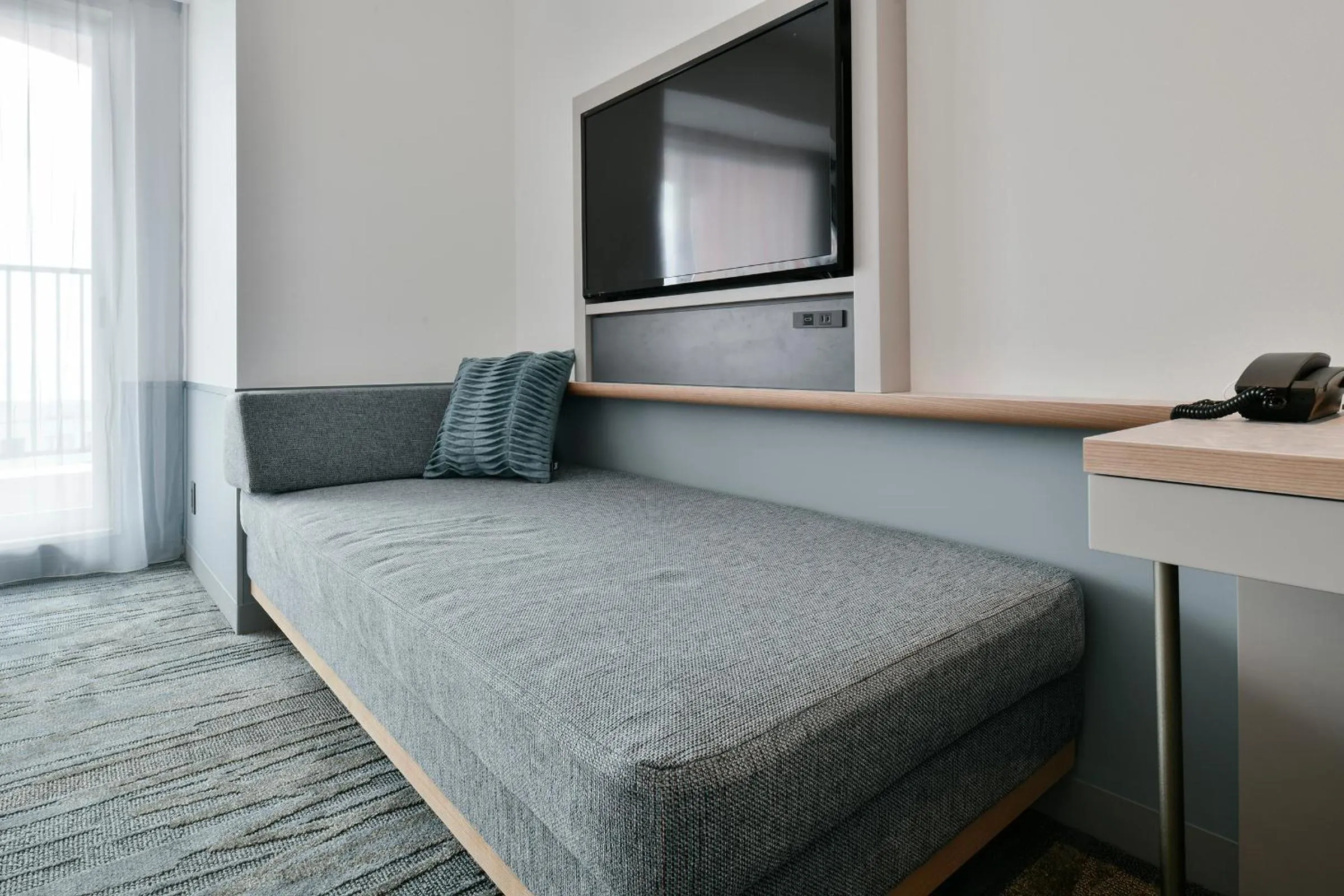 TV and multimedia, Bed in Lequ Okinawa Chatan Spa ＆ Resort