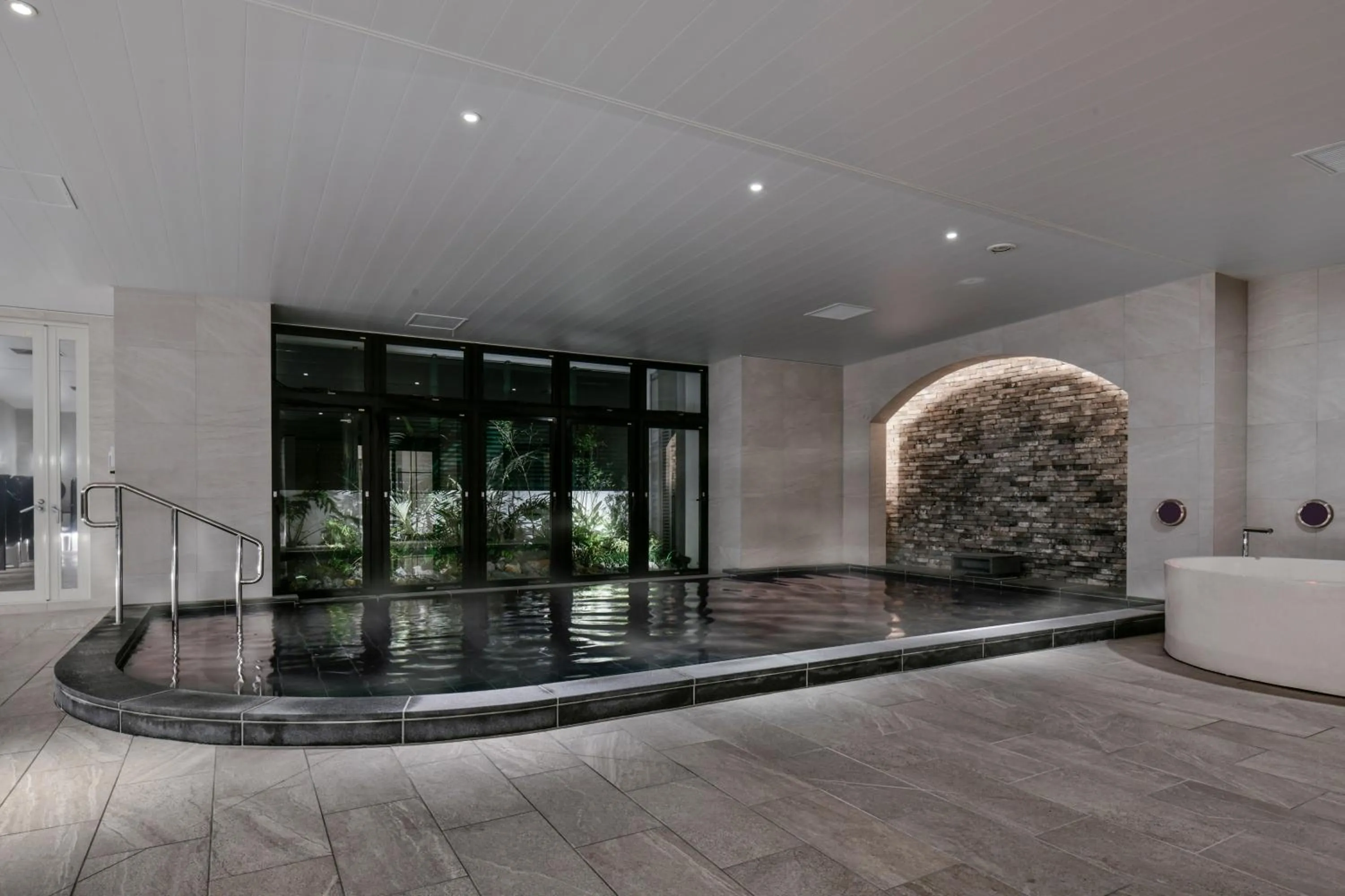 Hot Spring Bath in Lequ Okinawa Chatan Spa ＆ Resort