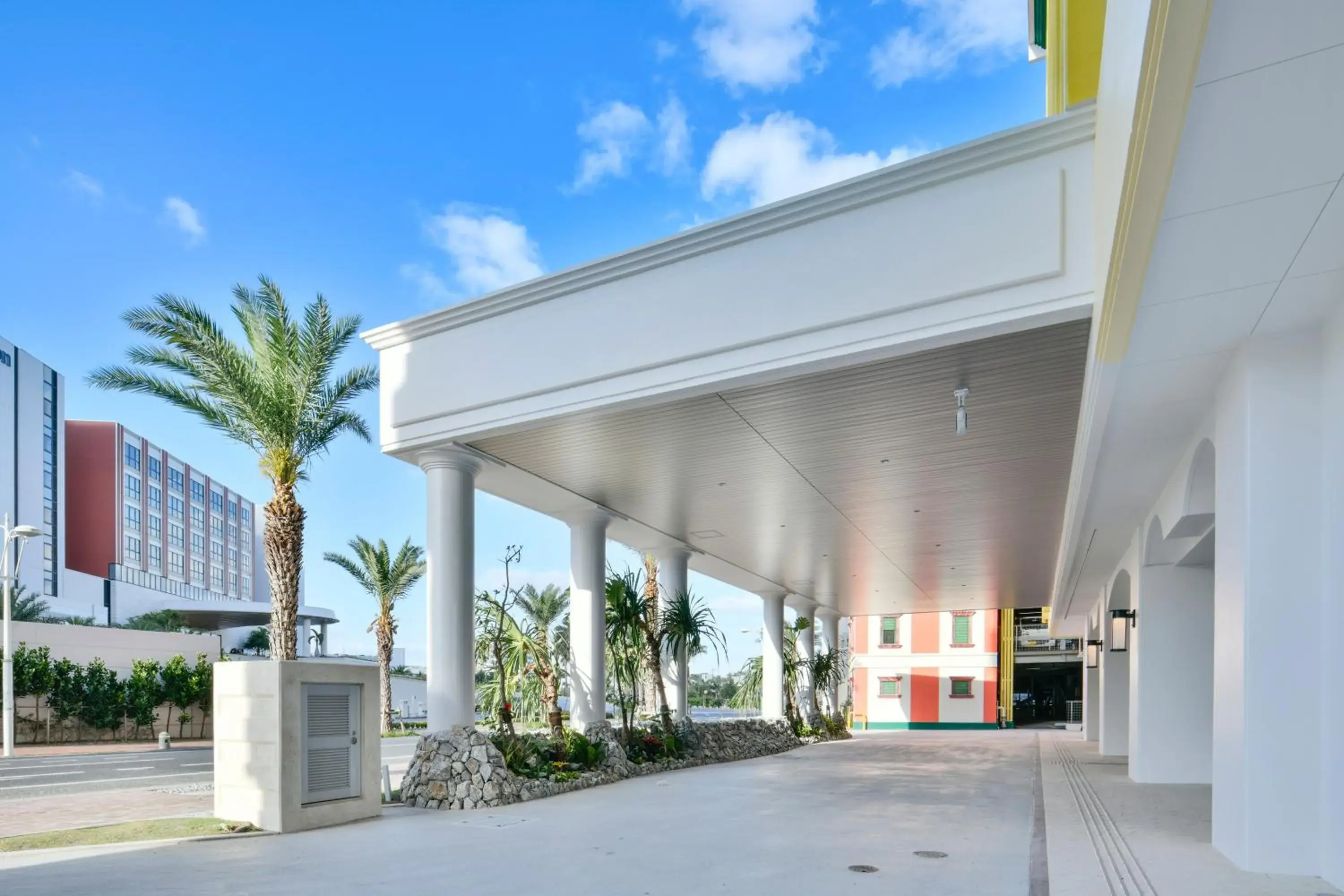 Property building in Lequ Okinawa Chatan Spa & Resort Property building in Lequ Okinawa Chatan Spa & Resort