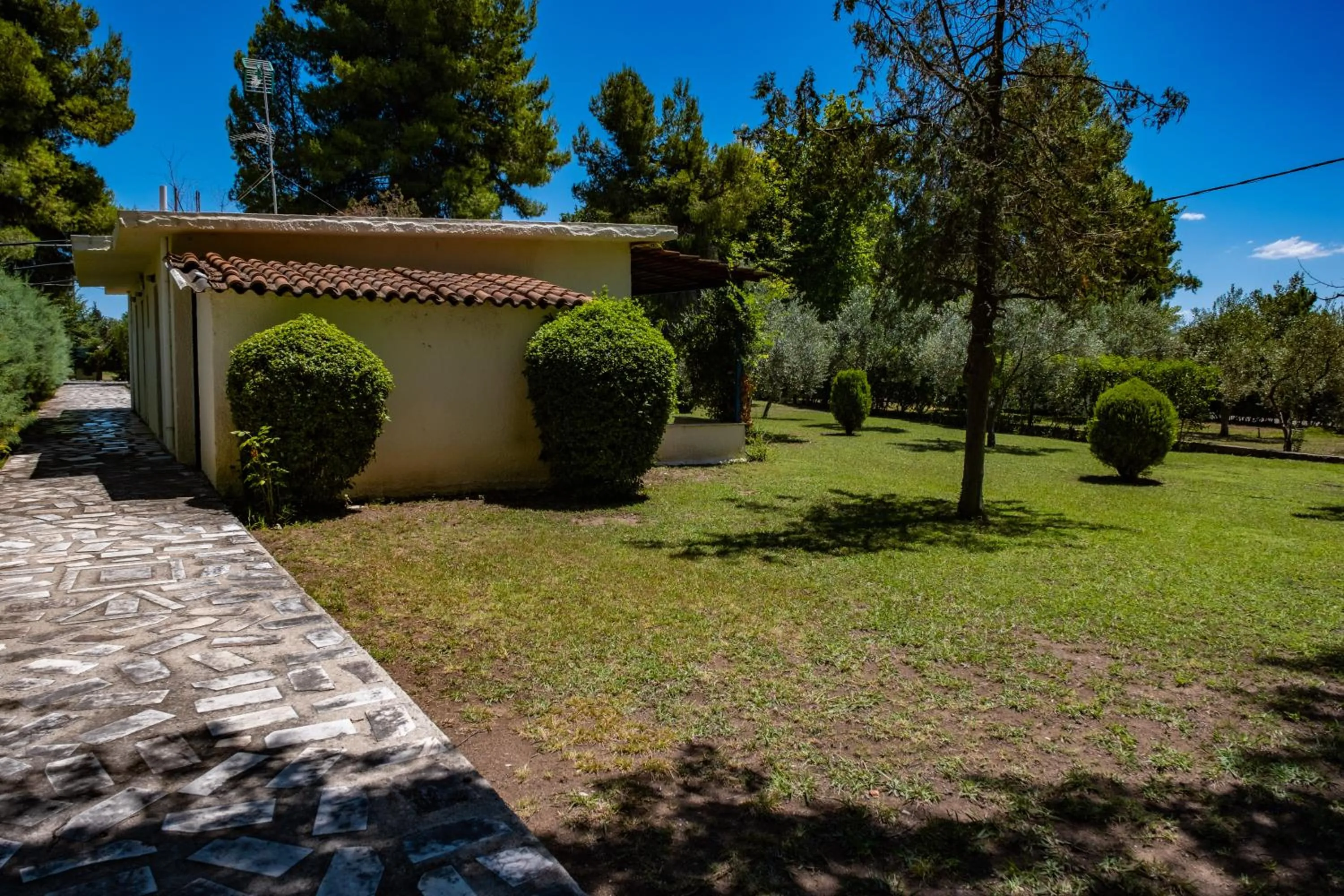 Property building in Tsamadanis Hotel & Bungalows Friends Family