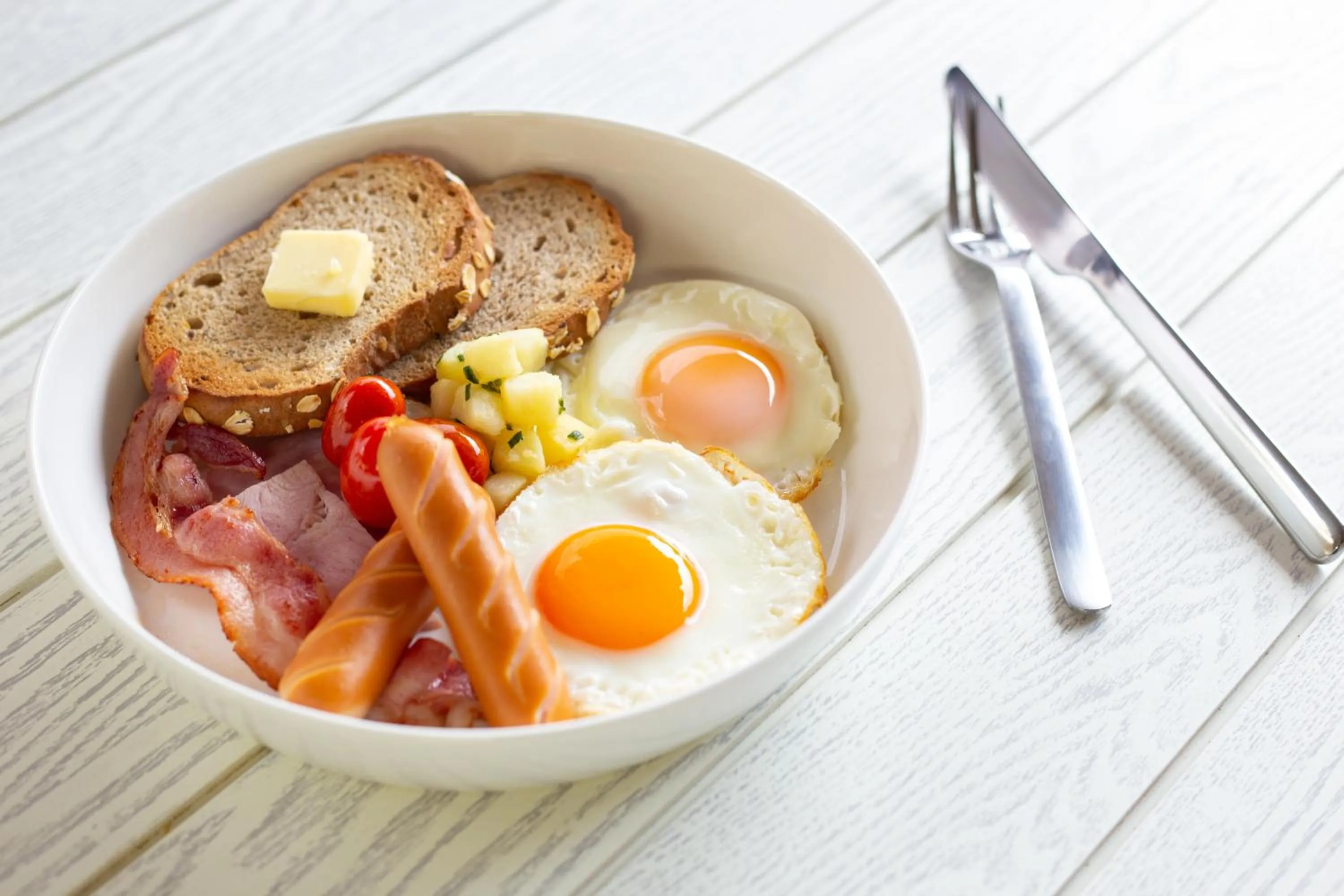 Breakfast in Sook Hotel