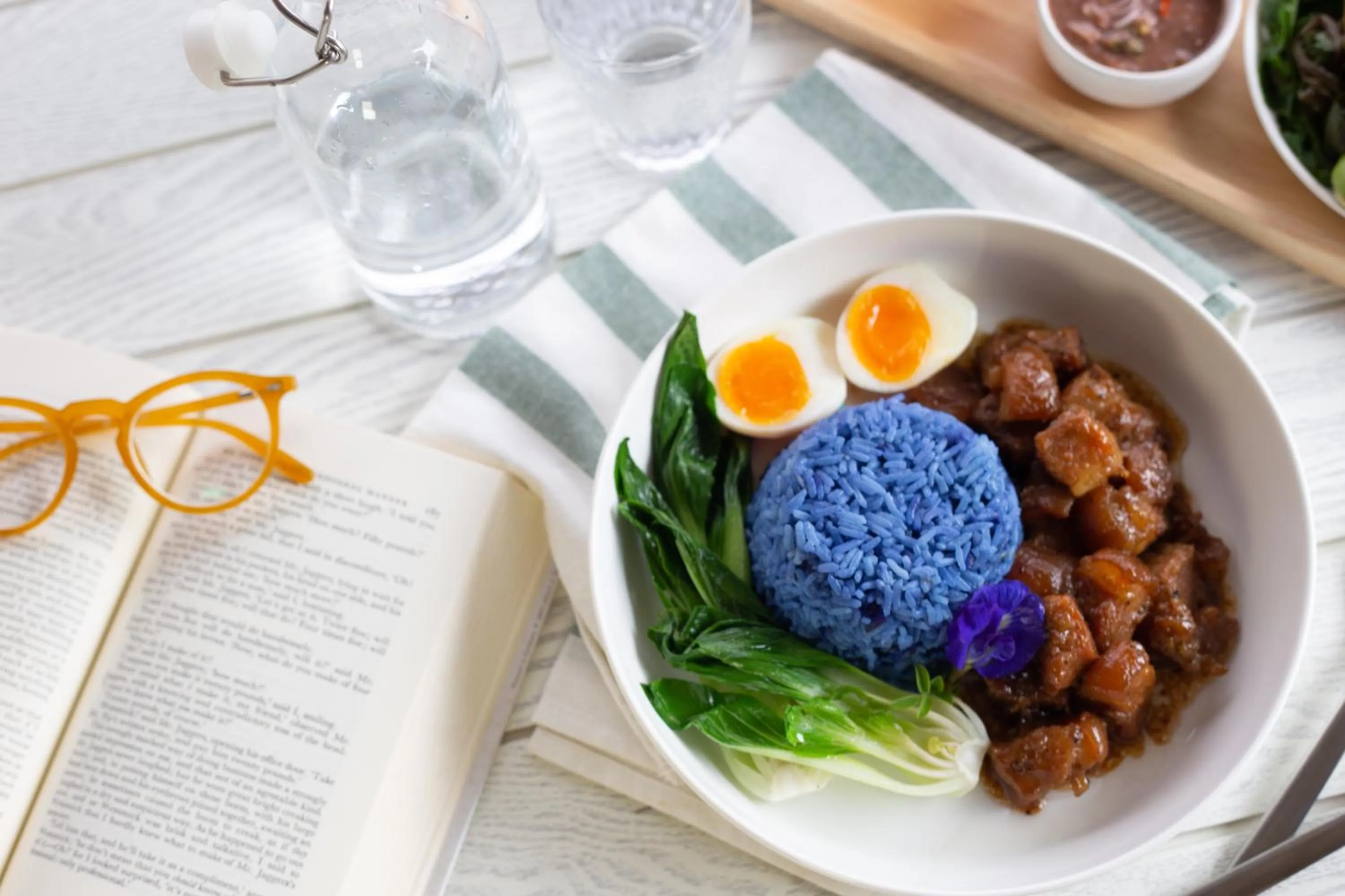 Asian breakfast in Sook Hotel