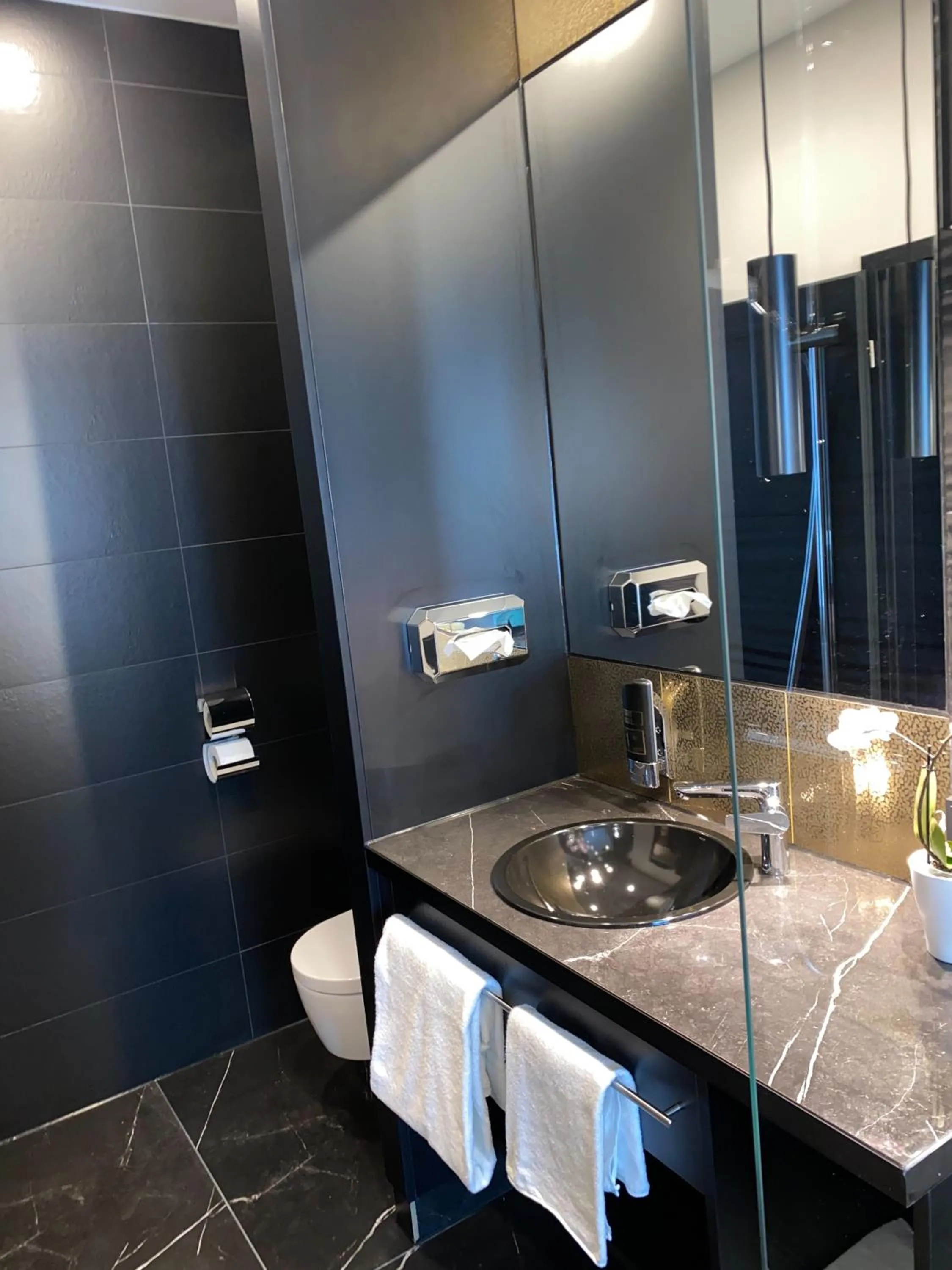 Toilet in Primetime Hotel