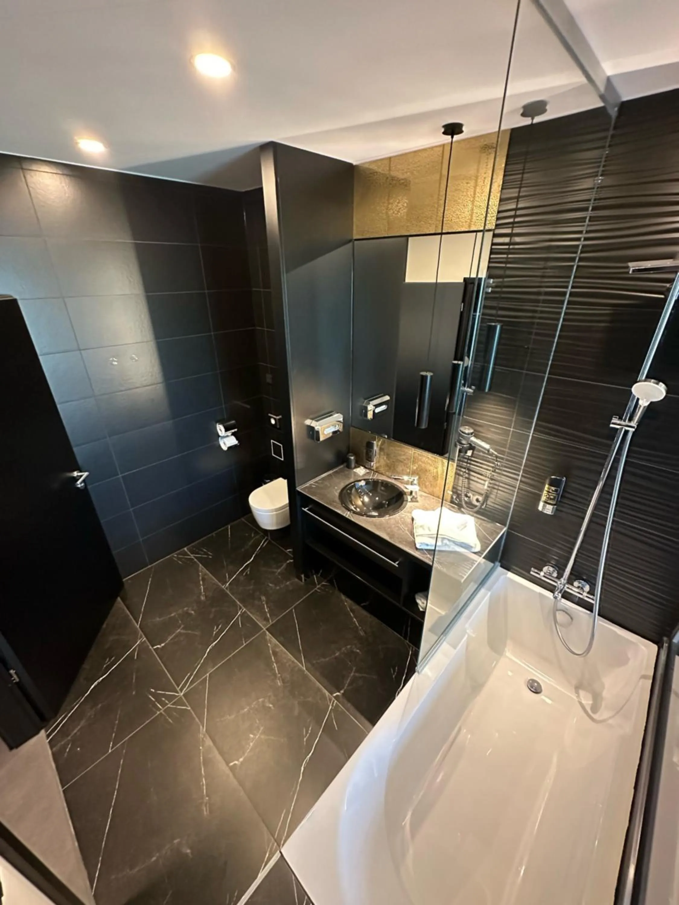 Bathroom in Primetime Hotel