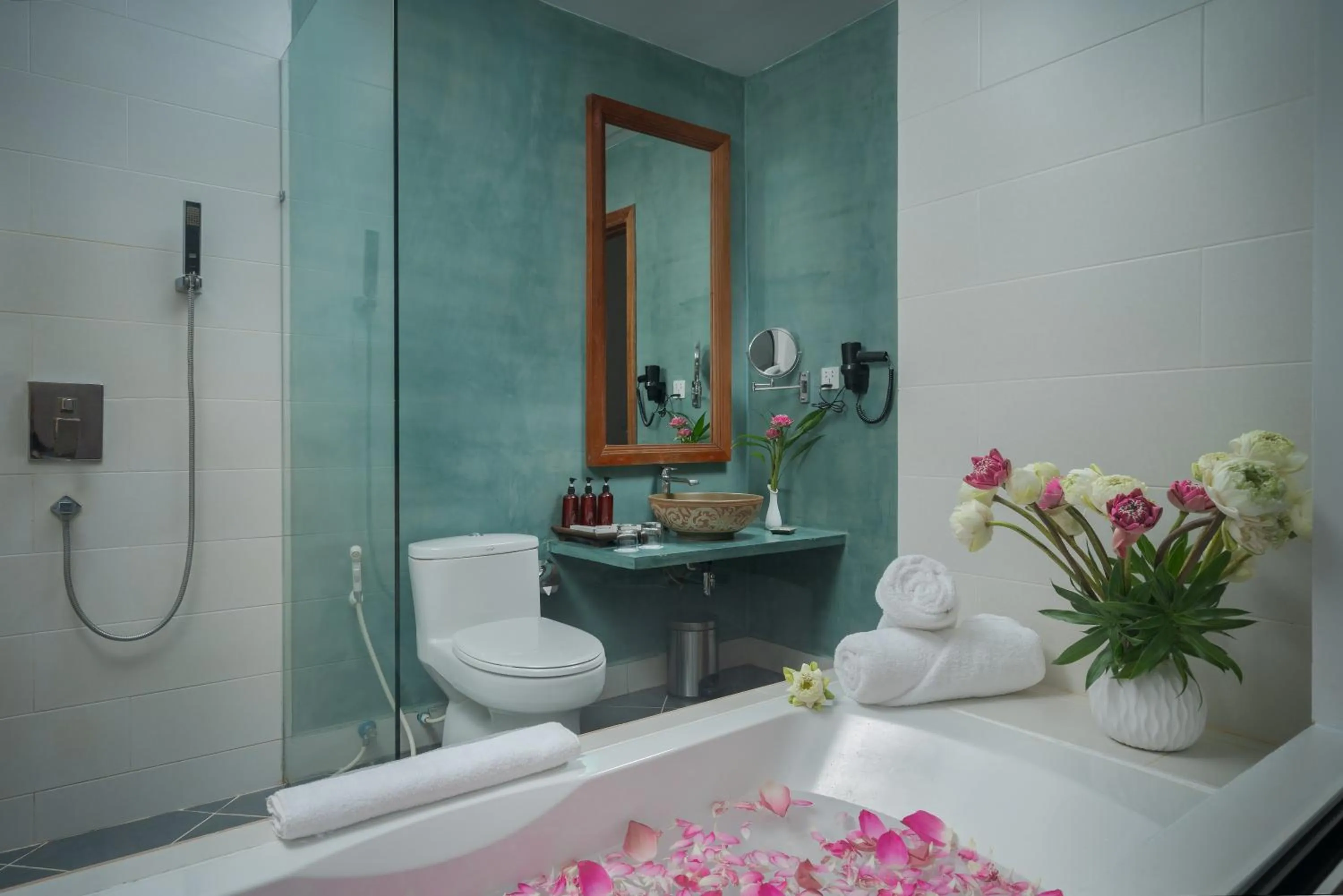 Bathroom in Angkor Aurora