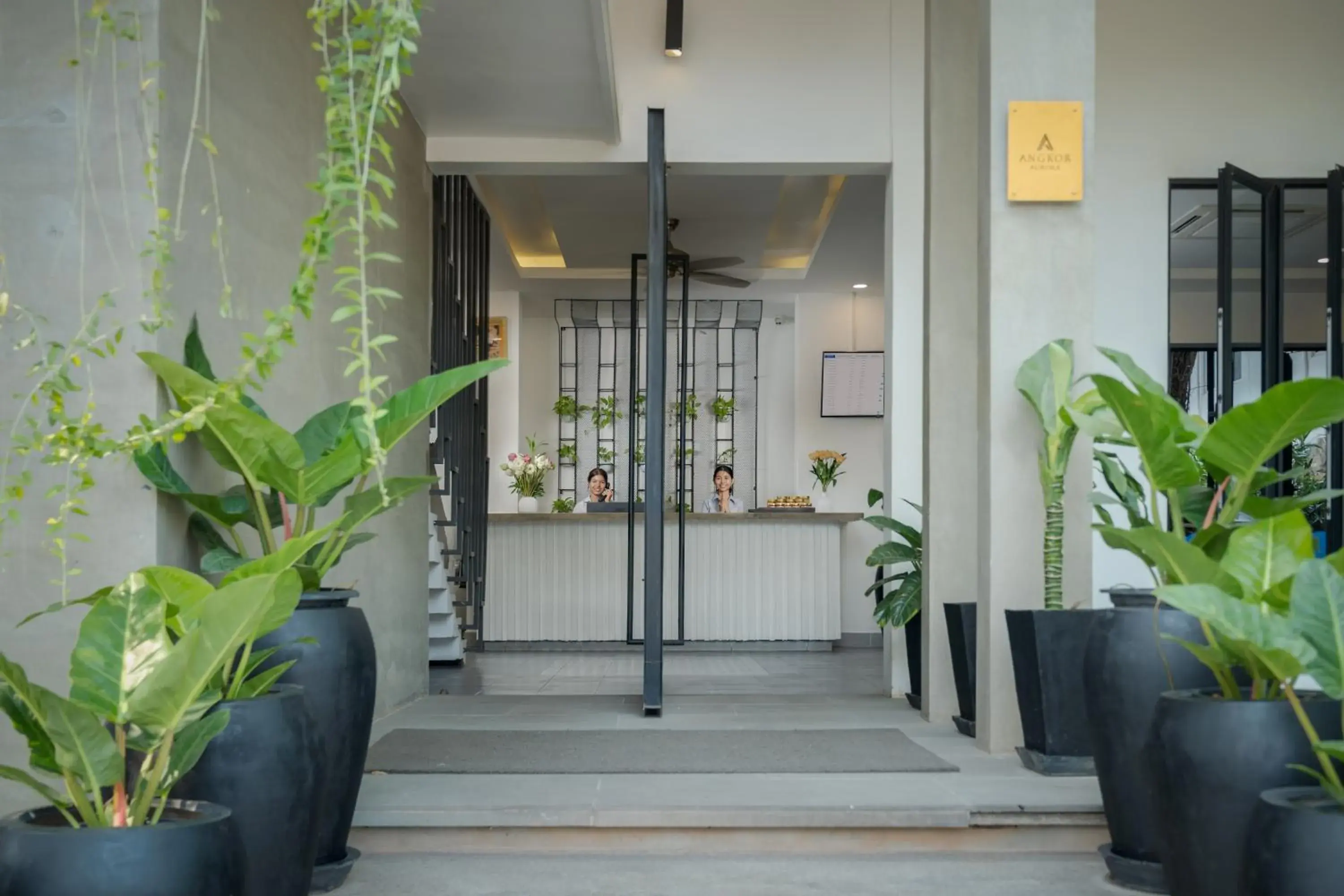 Lobby or reception in Angkor Aurora Lobby or reception in Angkor Aurora