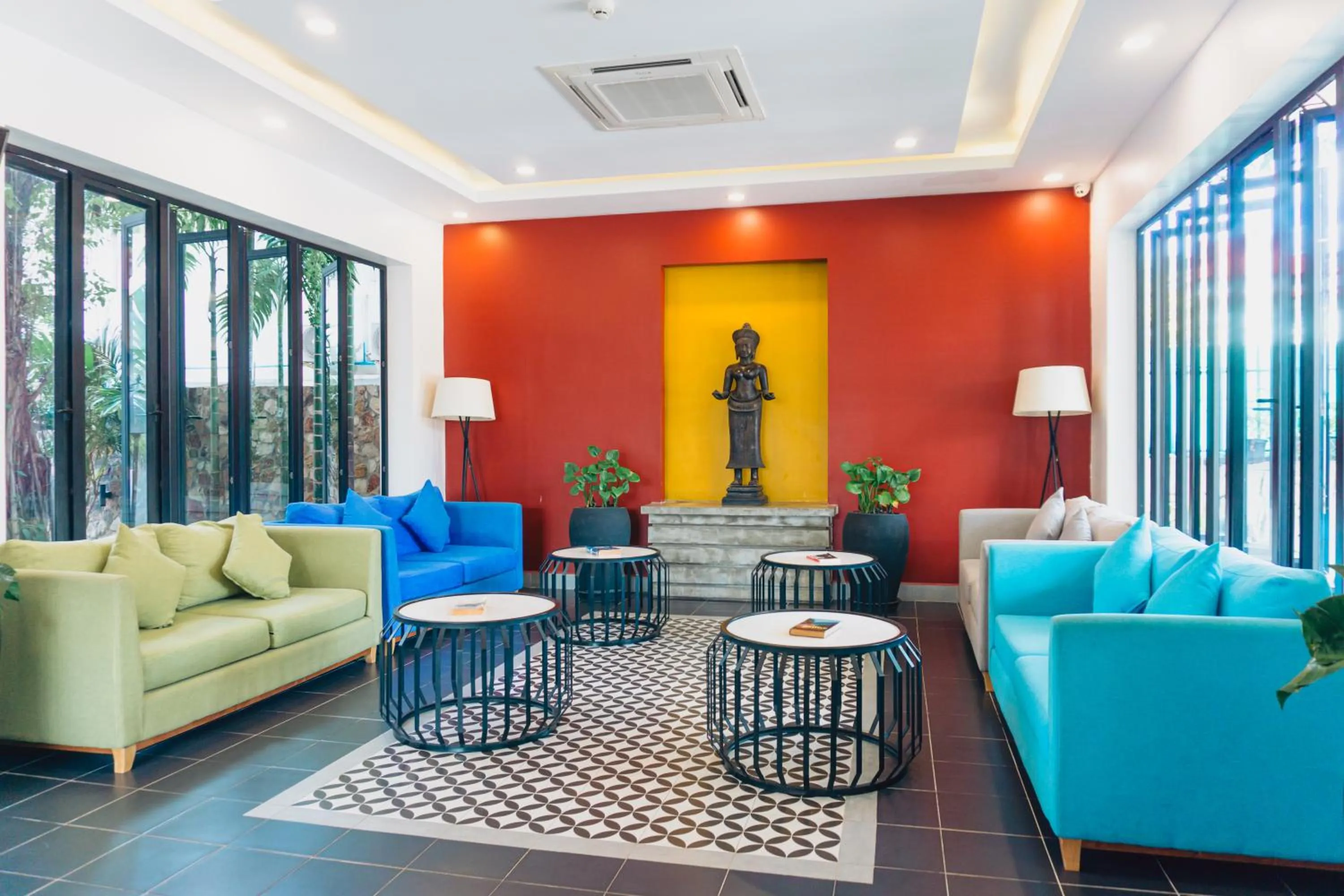 Lobby or reception in Angkor Aurora