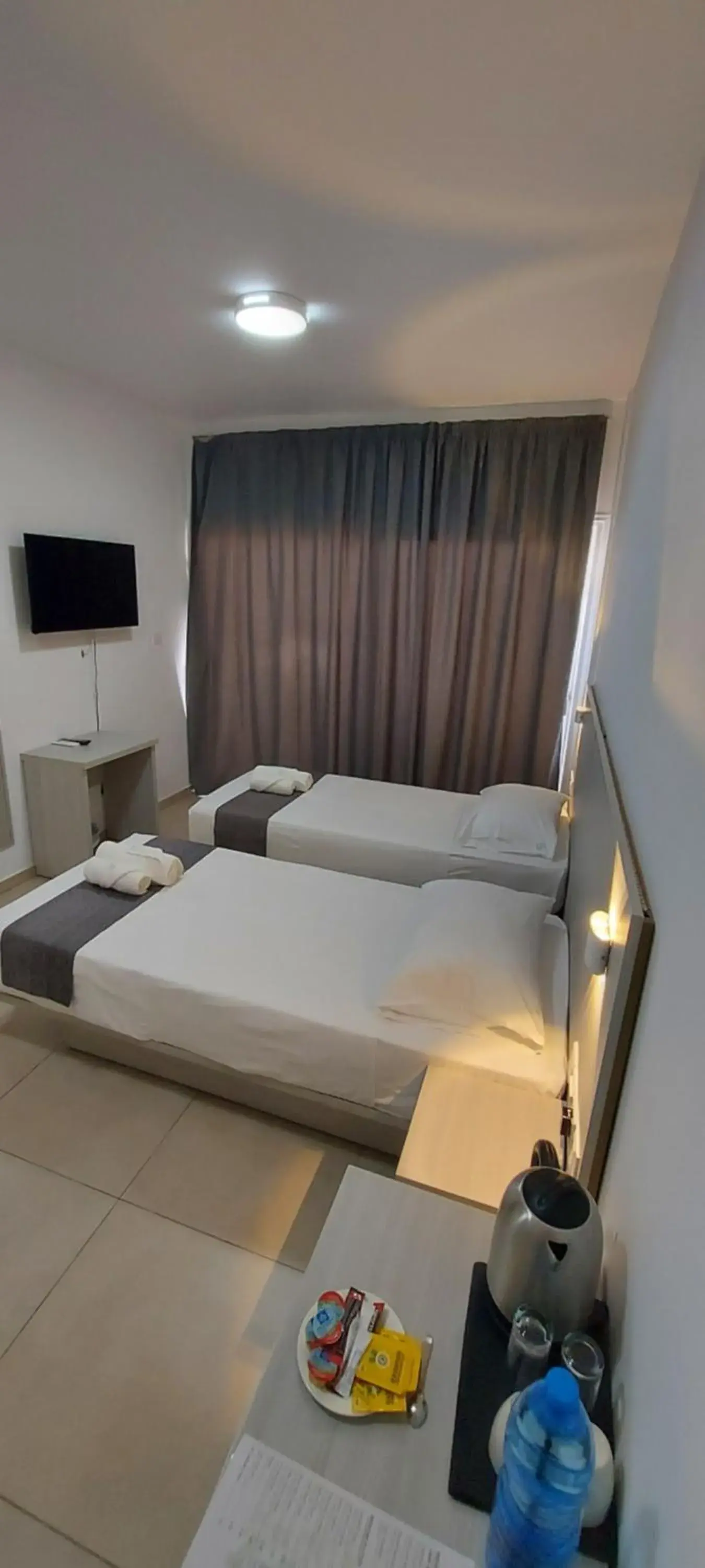 Bed in La Veranda Hotel