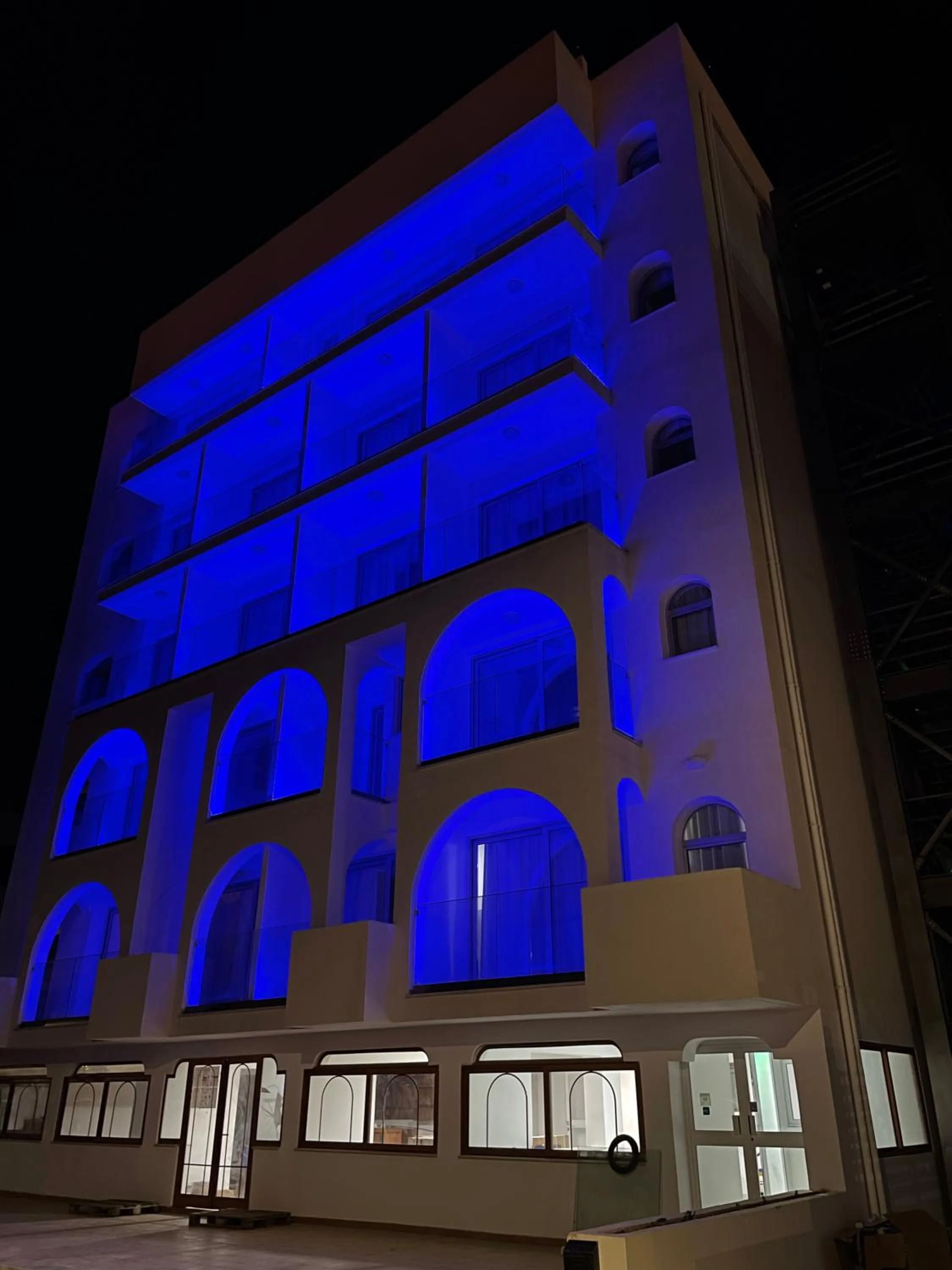 Property building in La Veranda Hotel