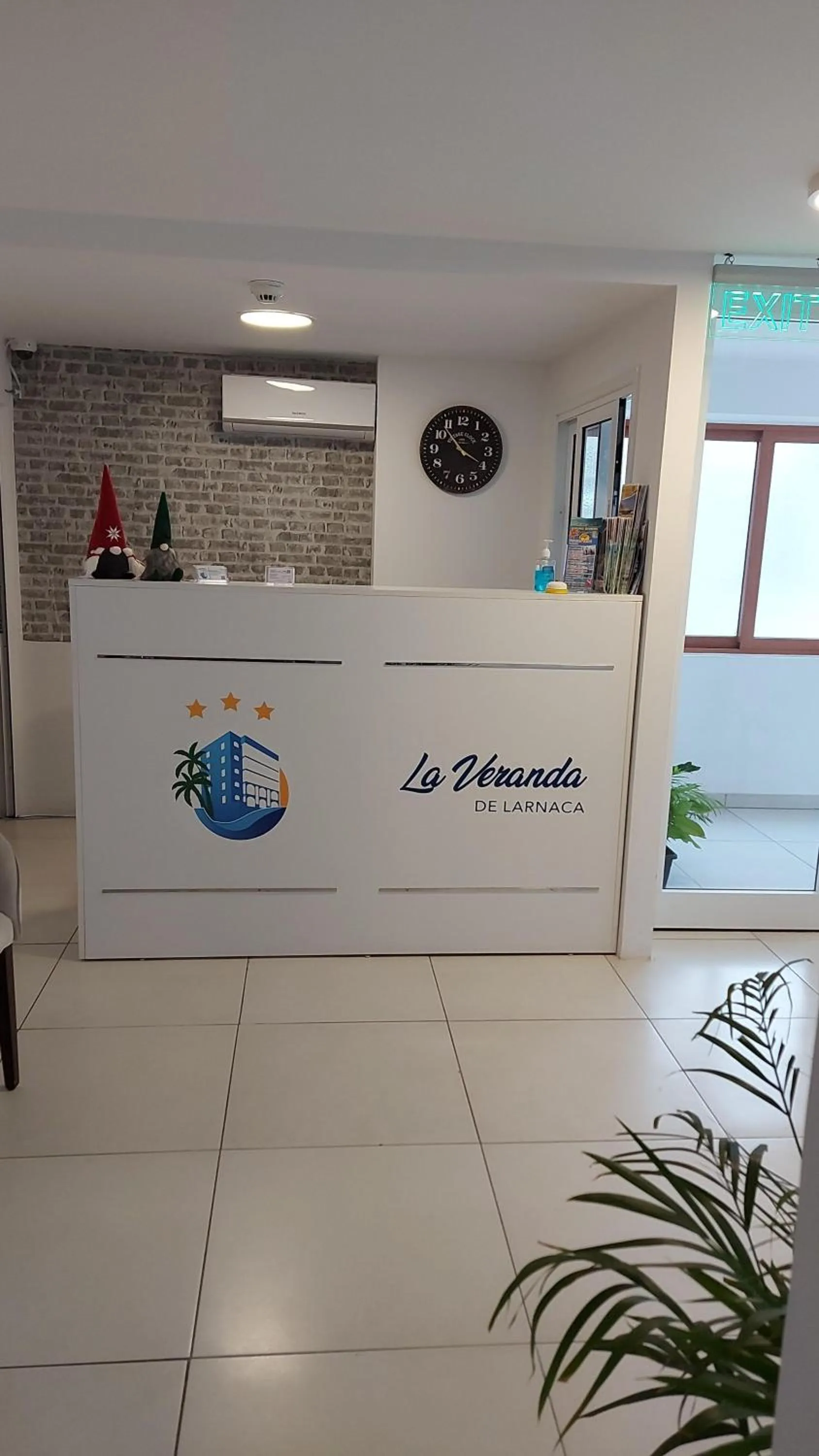 Lobby or reception in La Veranda Hotel