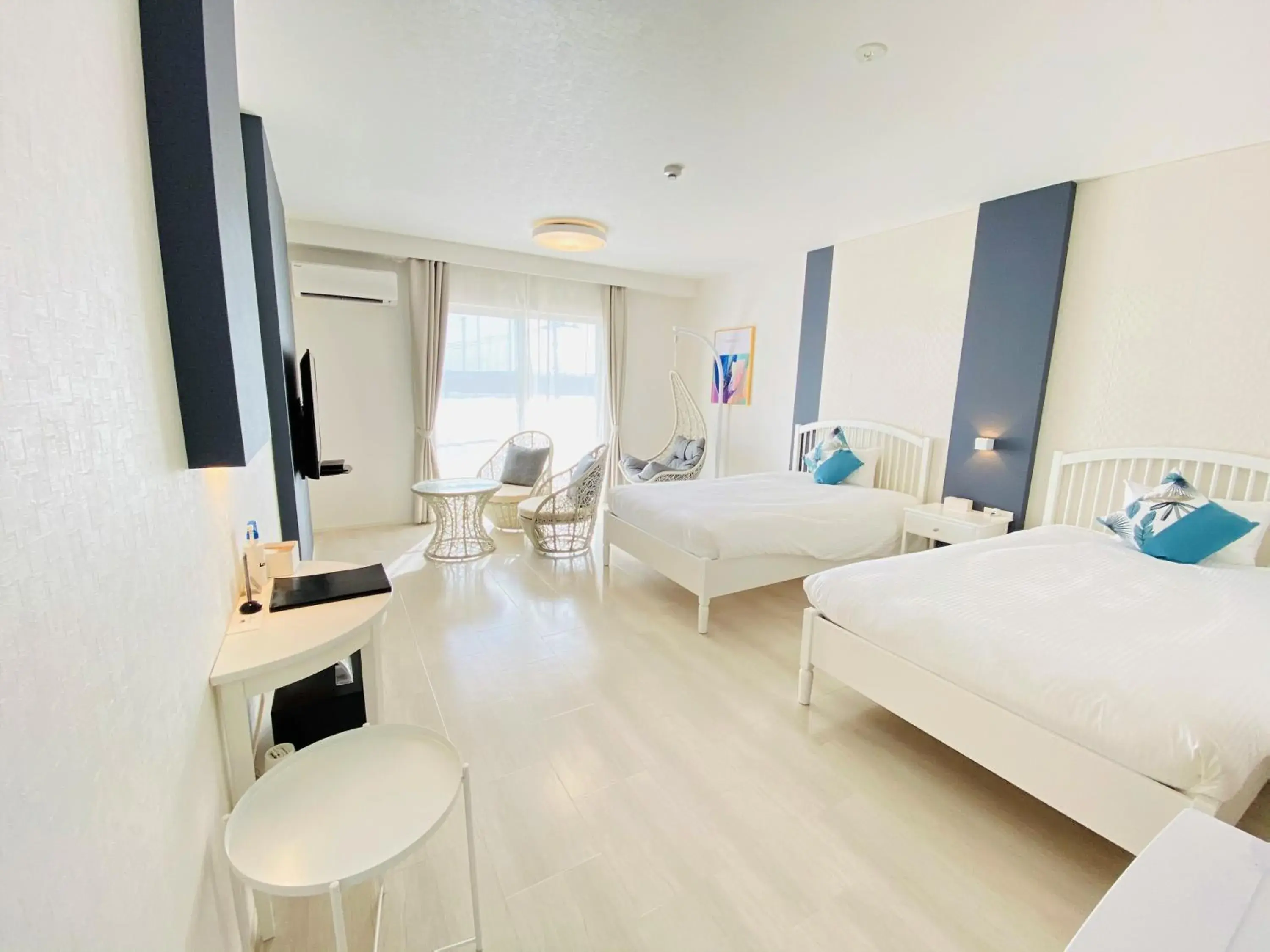 Deluxe Twin Room with Sea View in Lalamare Kouri Deluxe Twin Room with Sea View in Lalamare Kouri