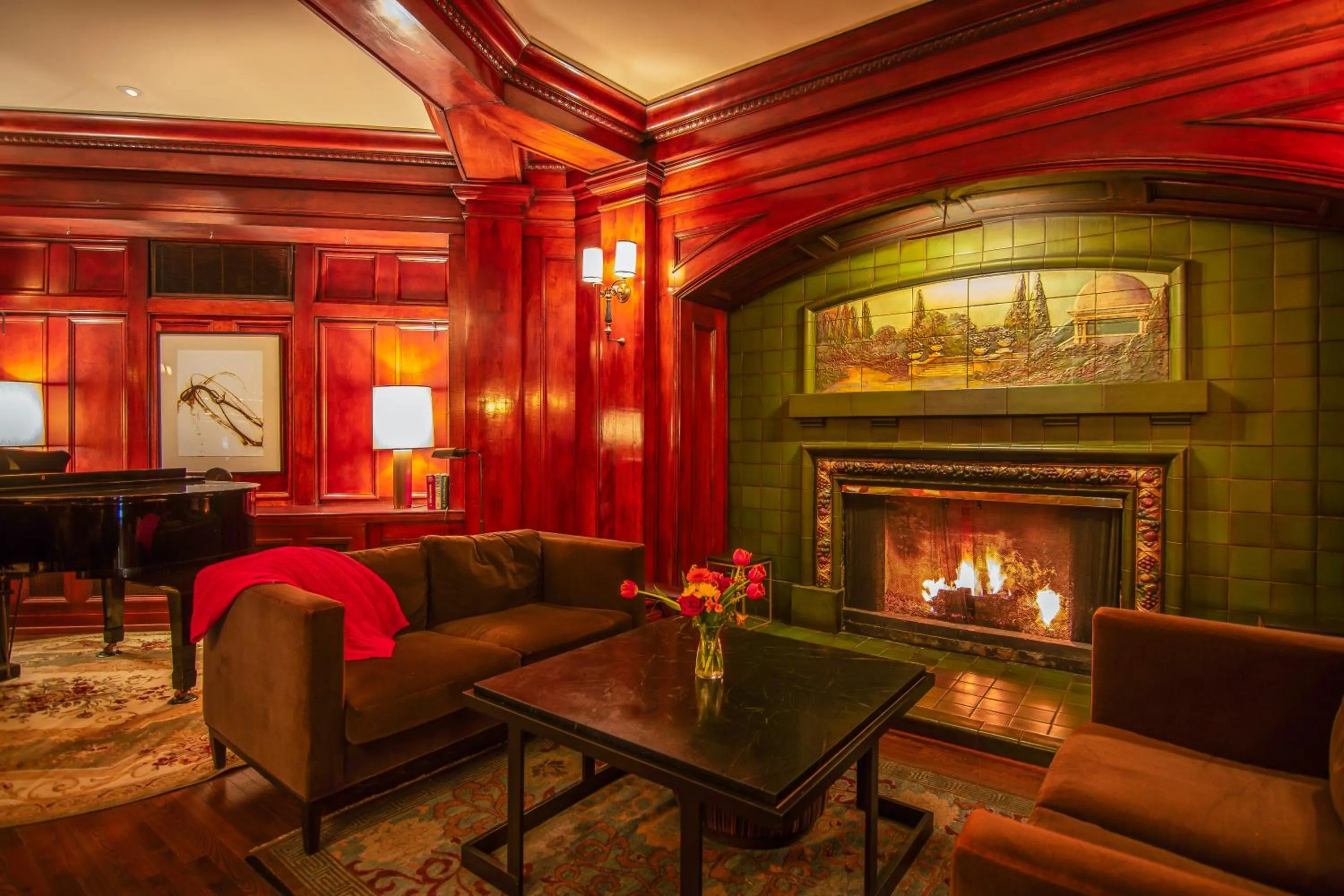 Lobby or reception in Hotel Sorrento