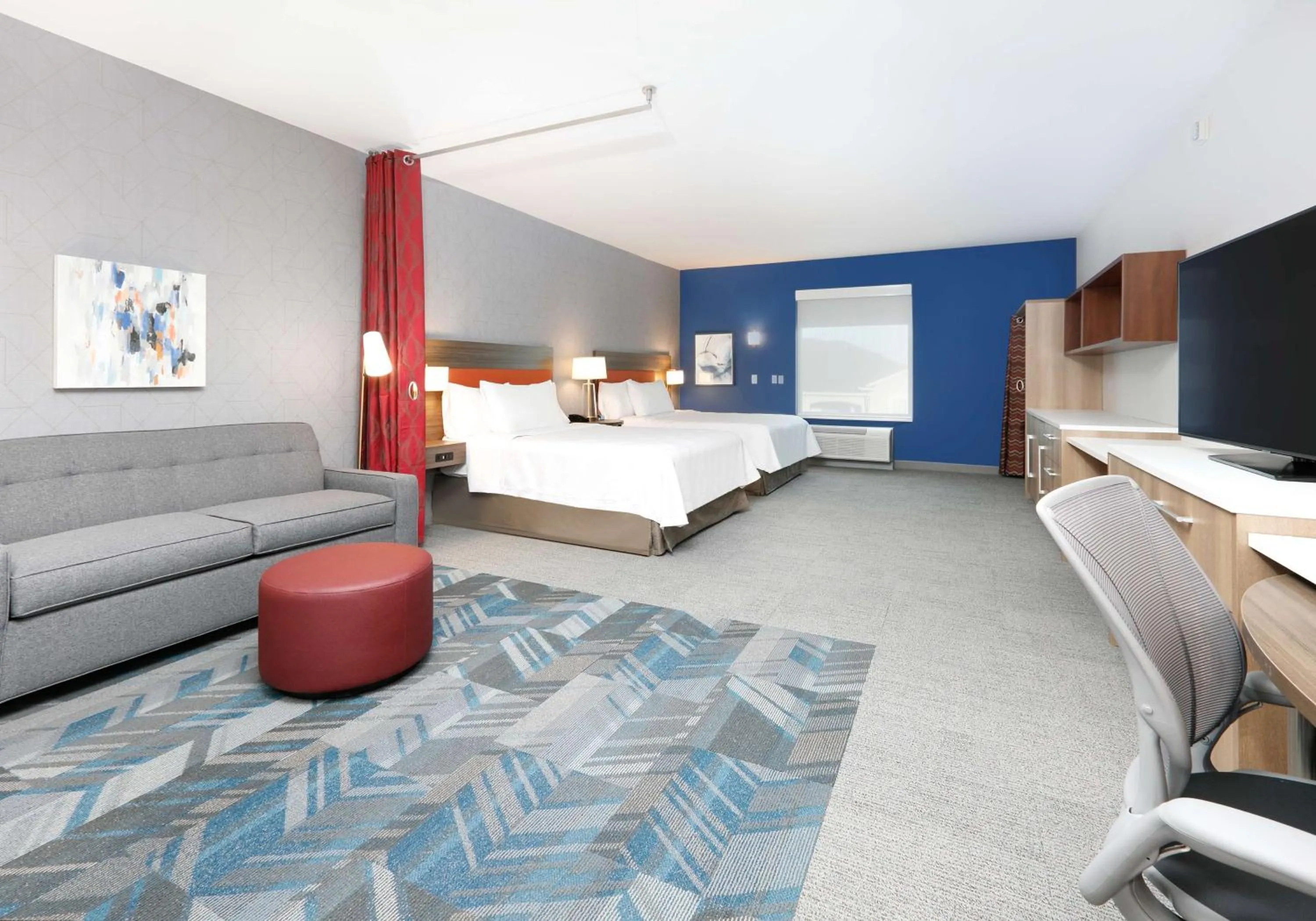 Bed in Home2 Suites By Hilton Euless Dfw West, Tx