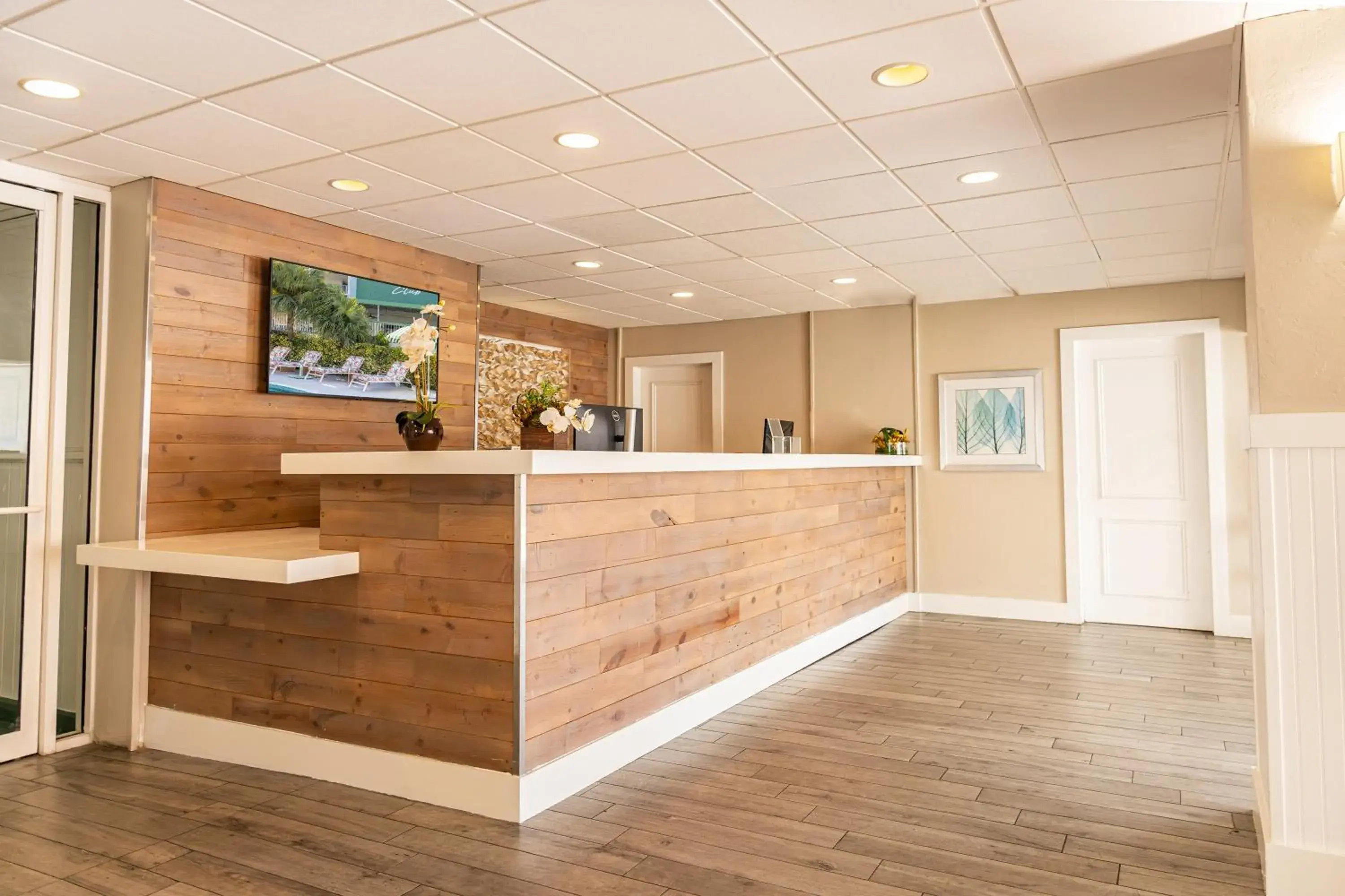 Lobby or reception in Palm Tree Club Miami Lobby or reception in Palm Tree Club Miami